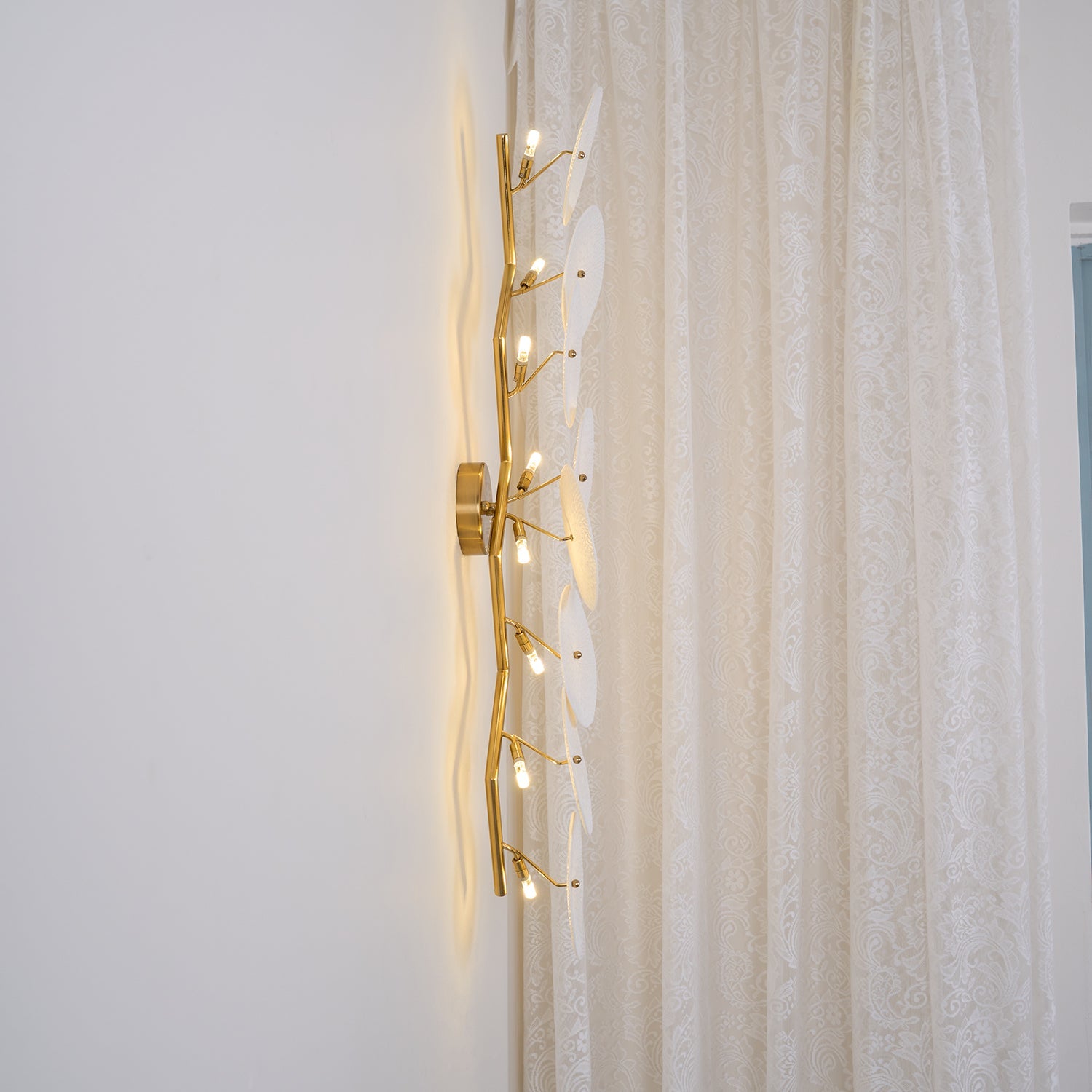 Bloom Ceramic Petal Sconce