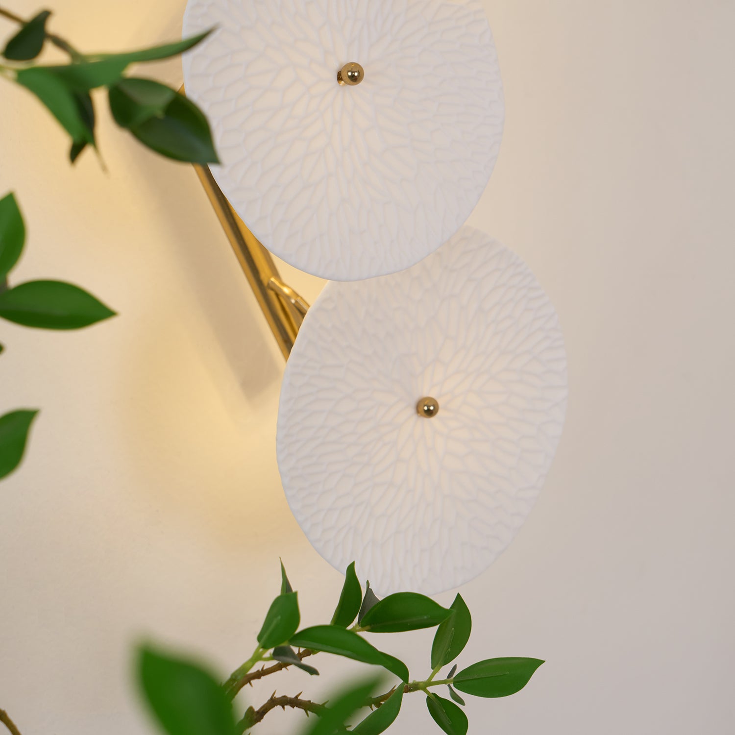 Bloom Ceramic Petal Sconce
