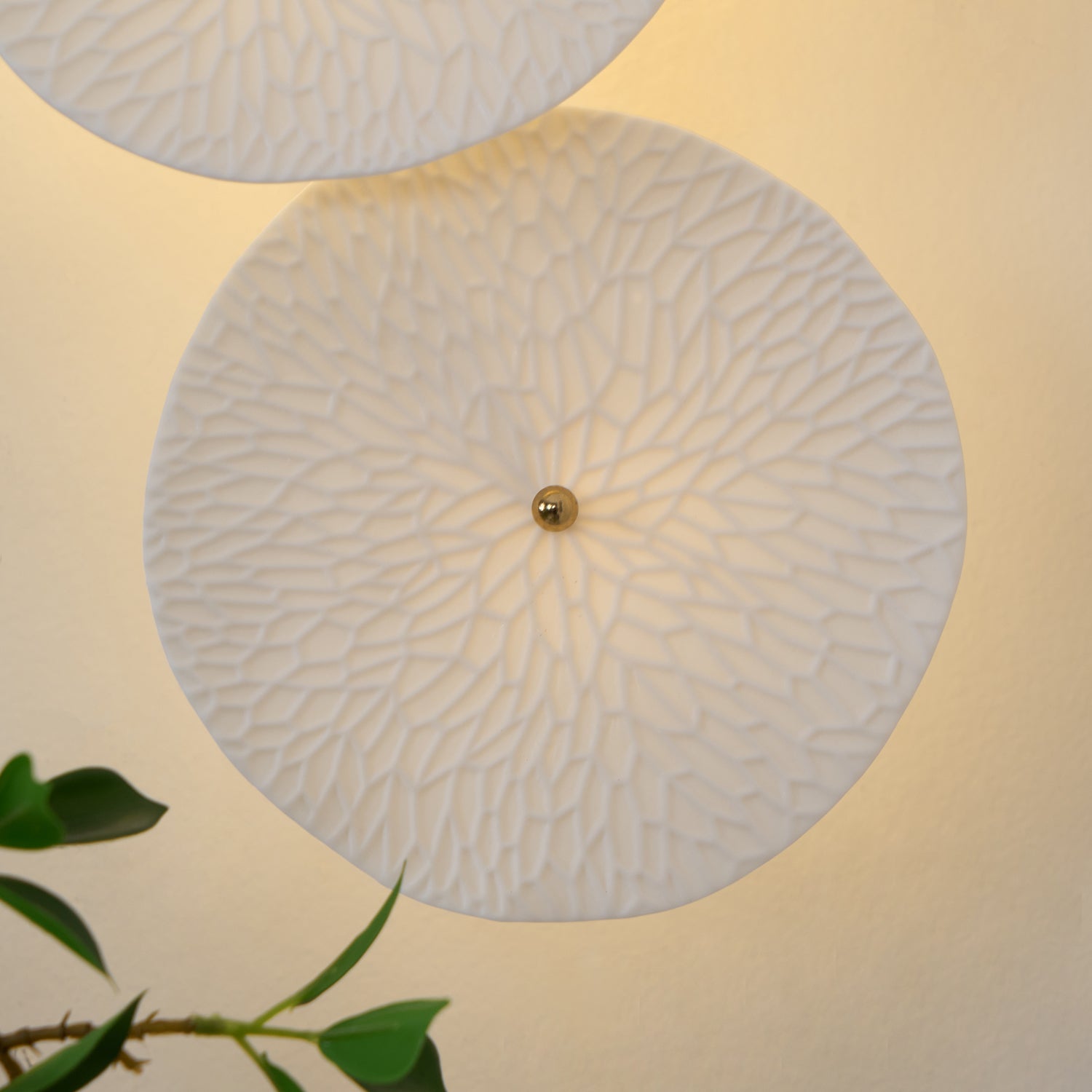 Bloom Ceramic Petal Sconce