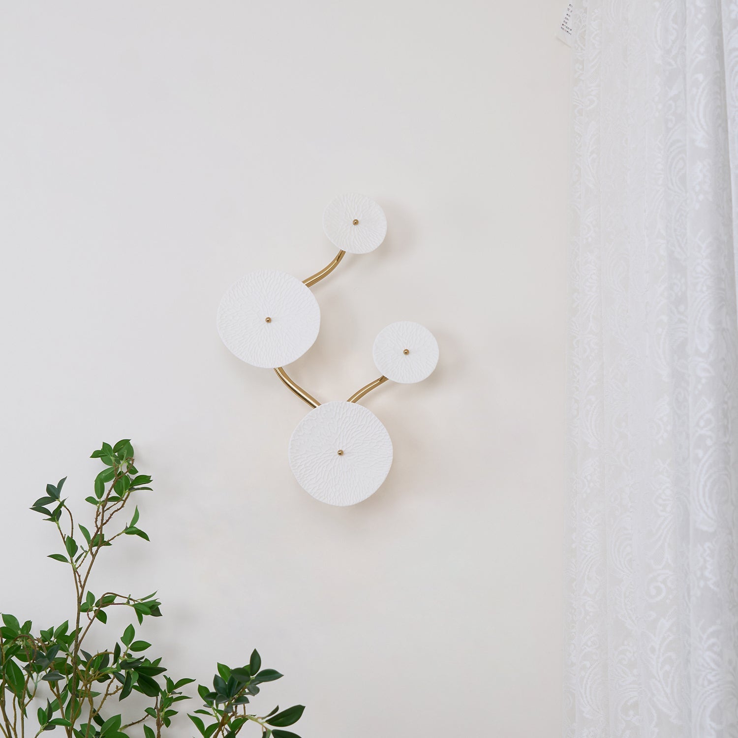 Bloom Ceramic Petal Sconce