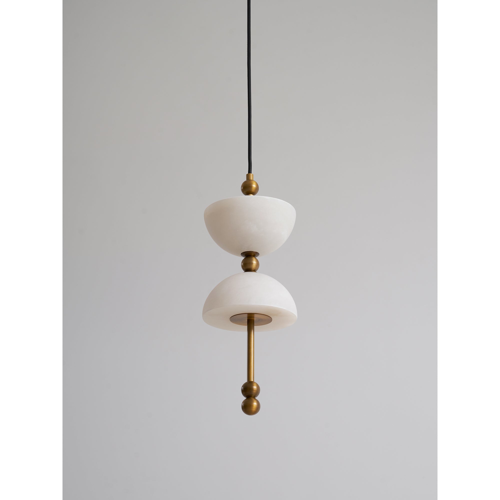 Sabine Alabaster Column Pendant