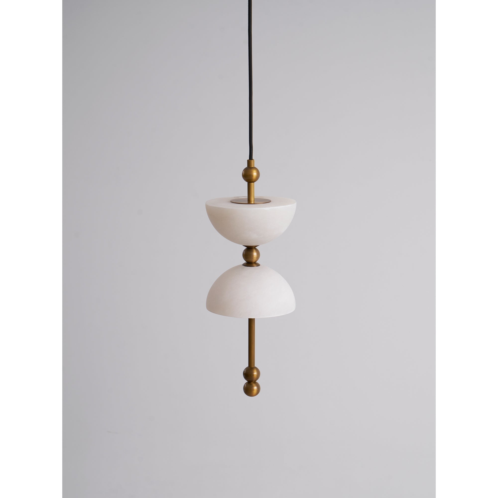 Sabine Alabaster Column Pendant