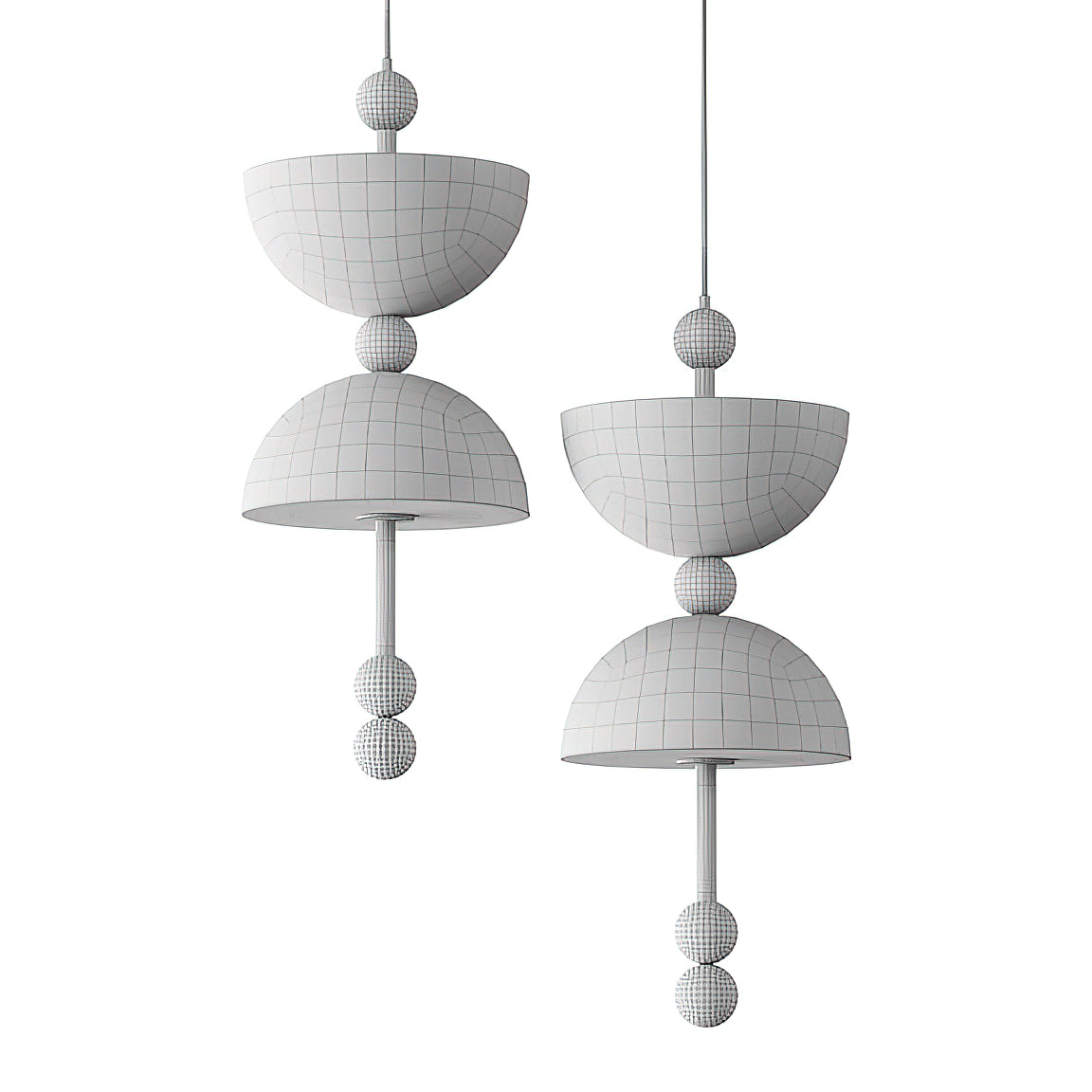 Sabine Alabaster Column Pendant