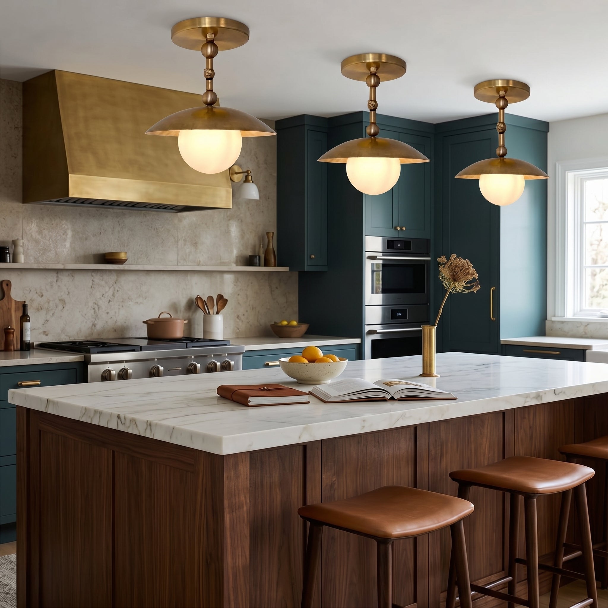 Odell Semi-Flush Ceiling Lamp