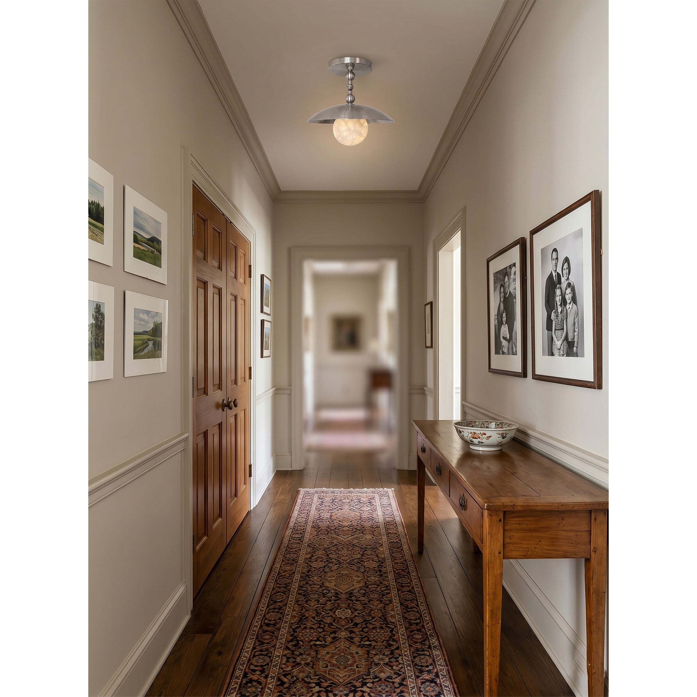 Odell Semi-Flush Ceiling Lamp