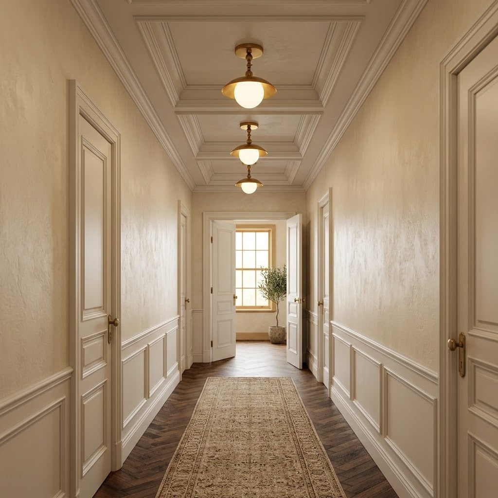 Odell Semi-Flush Ceiling Lamp