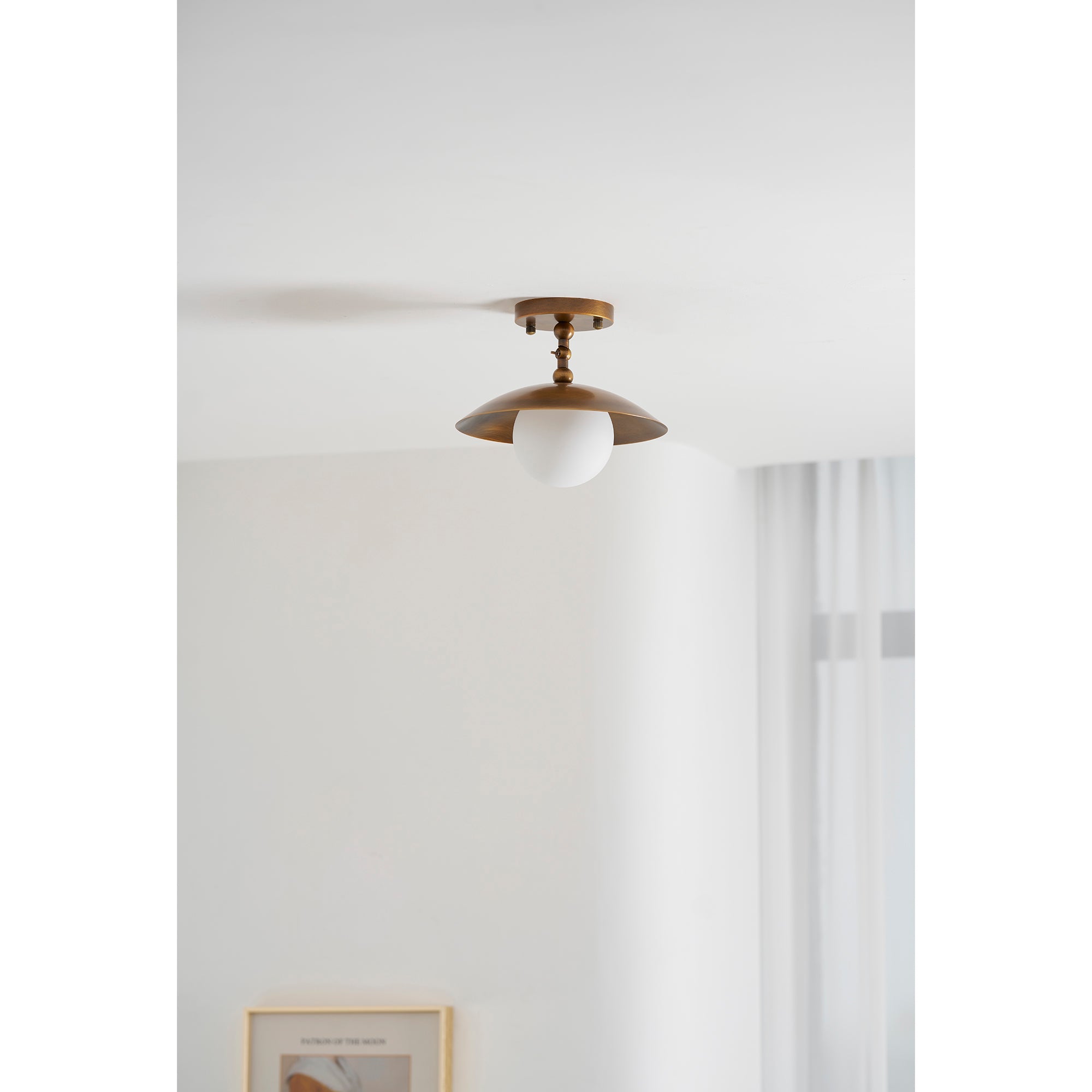 Odell Semi-Flush Ceiling Lamp