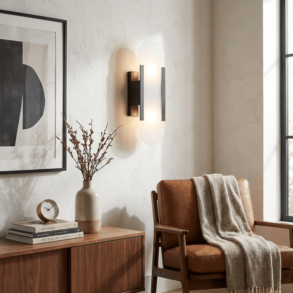 Lumia Stone Column Sconce