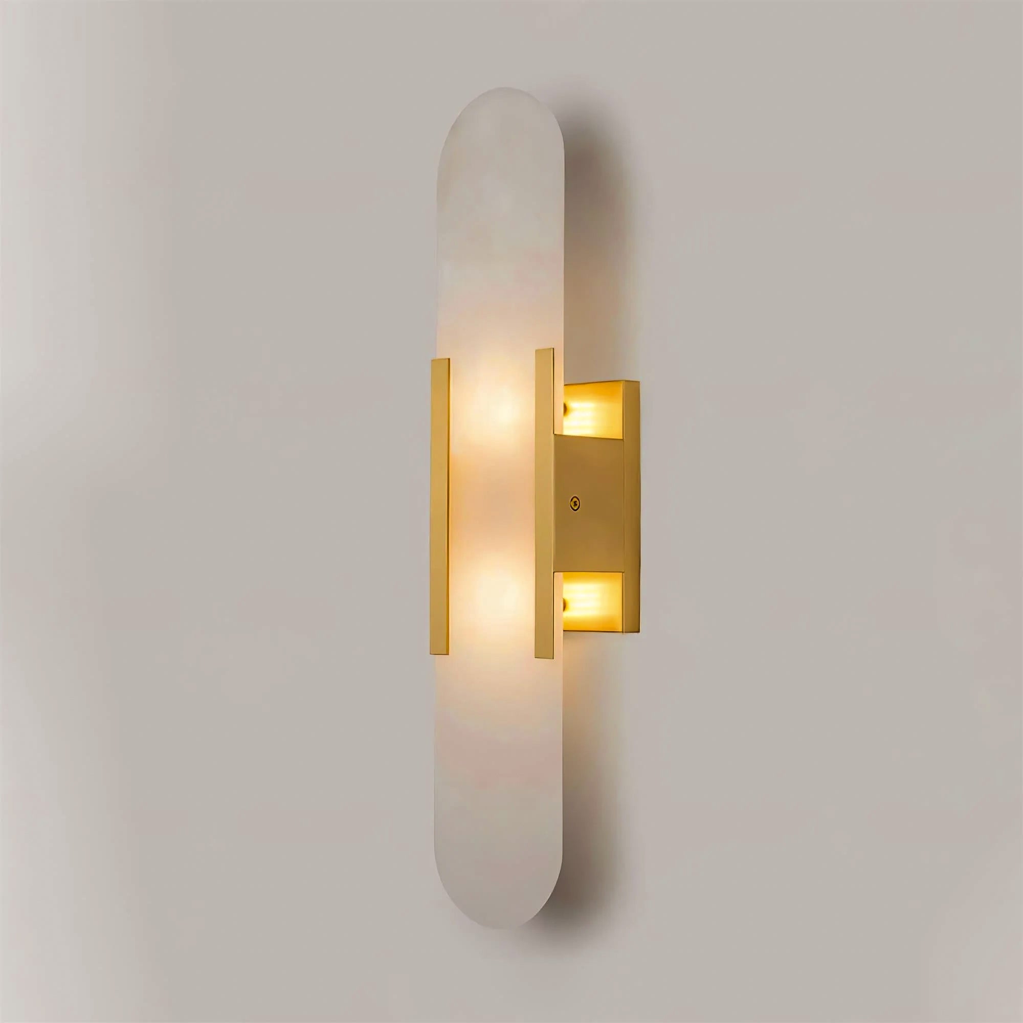 Lumia Stone Column Sconce