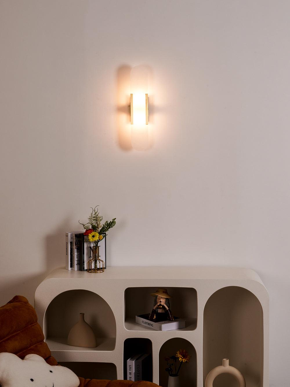 Lumia Stone Column Sconce