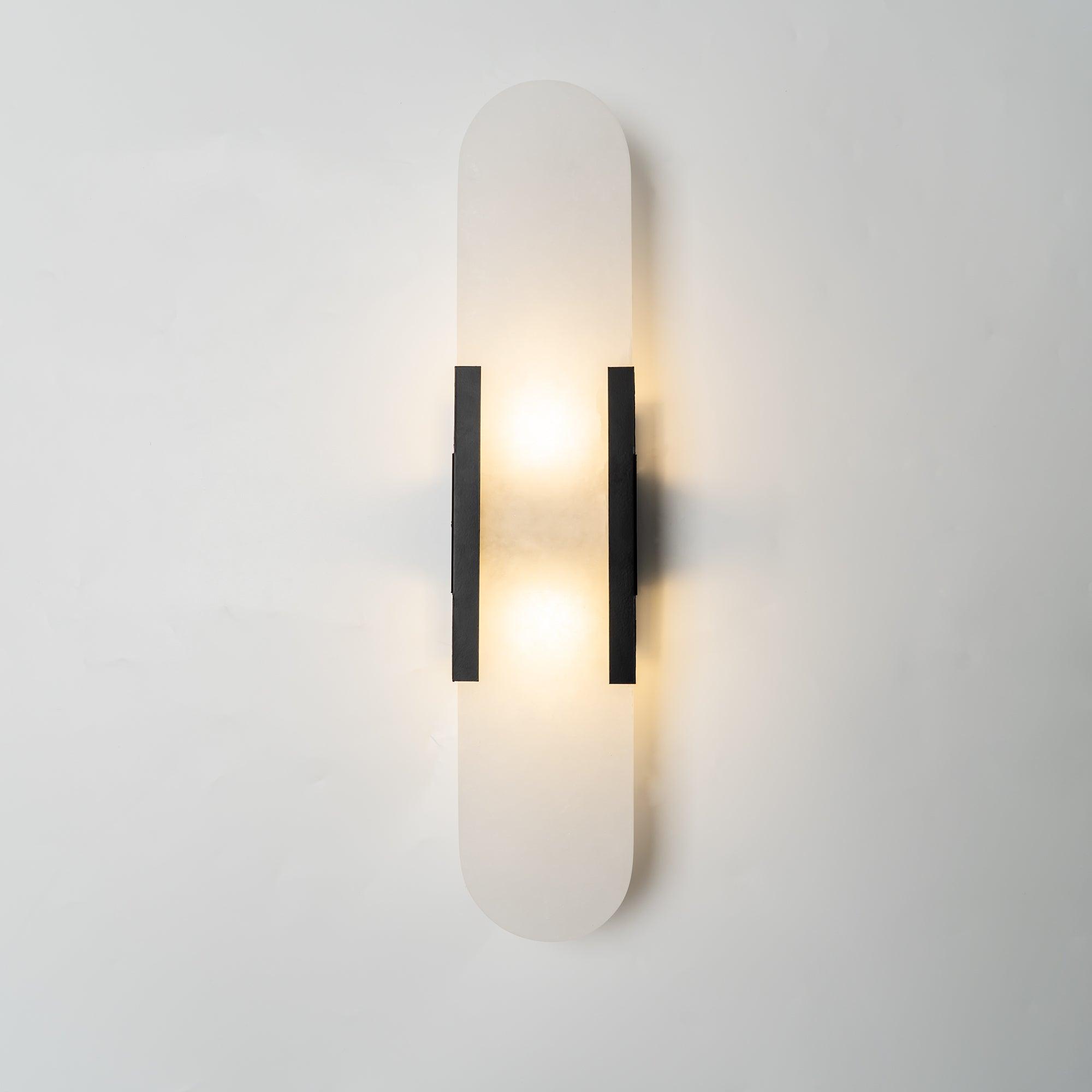 Lumia Stone Column Sconce