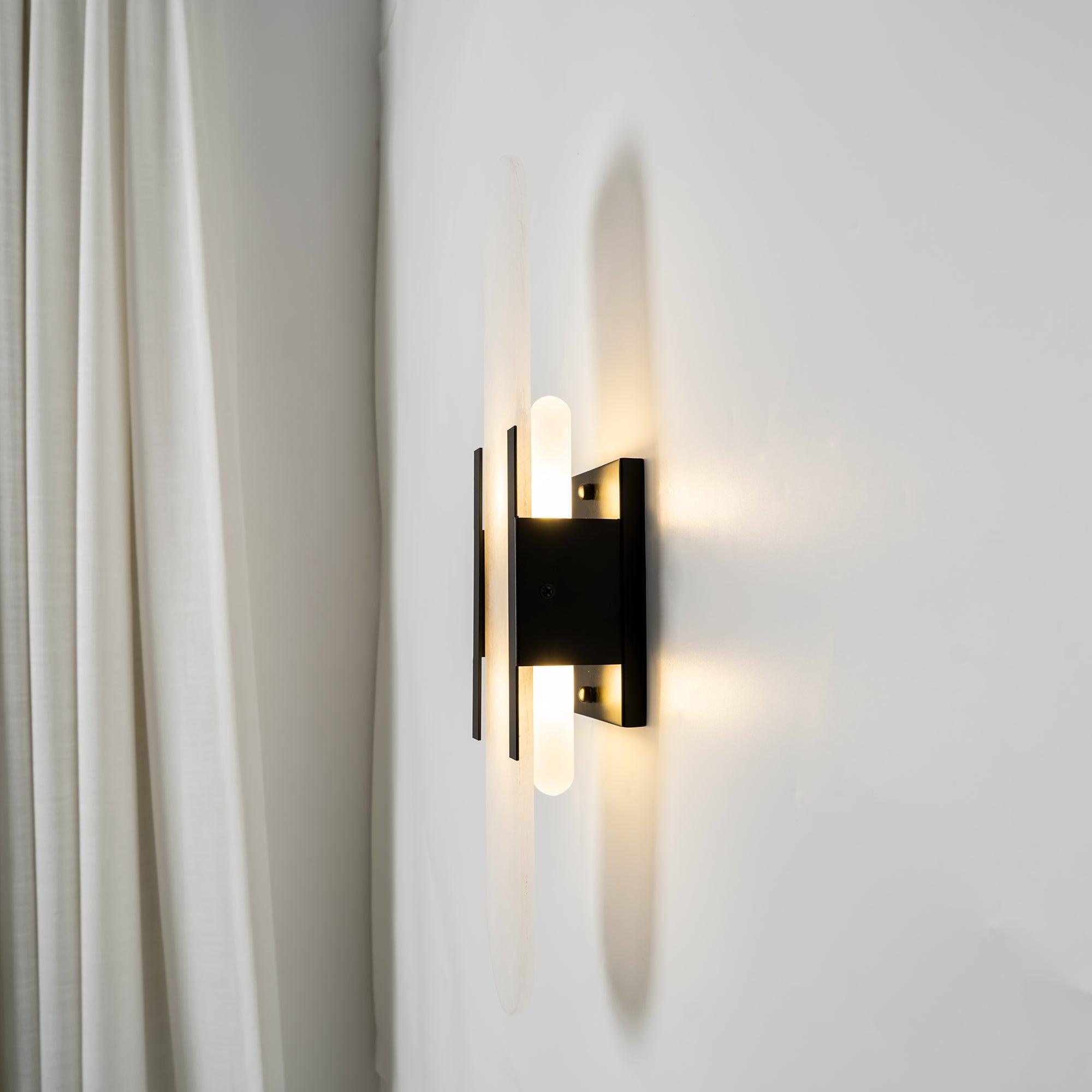 Lumia Stone Column Sconce