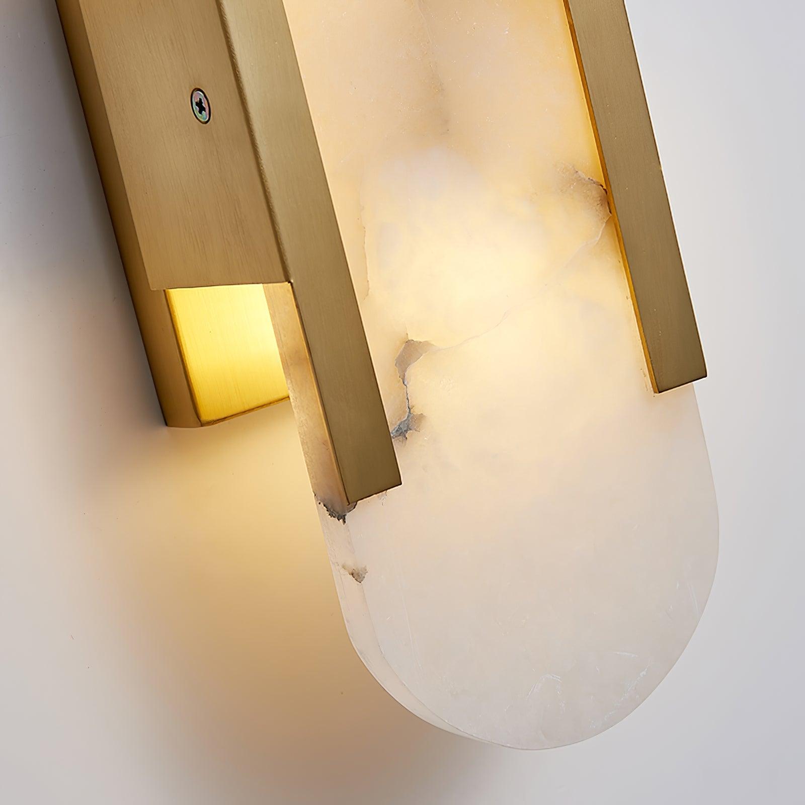 Lumia Stone Column Sconce