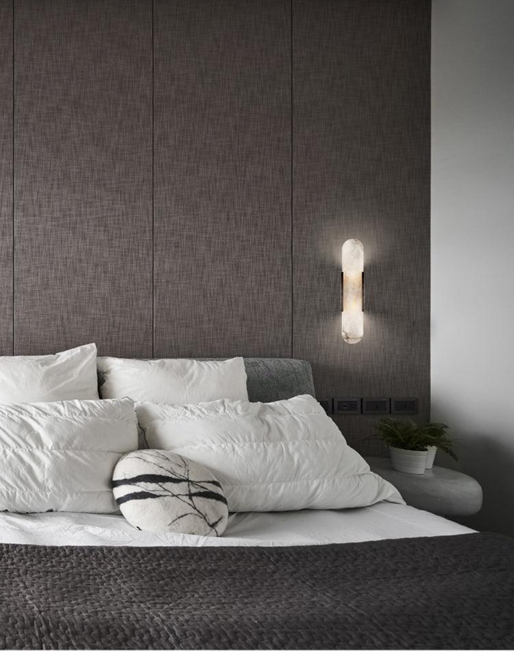Lumia Stone Column Sconce