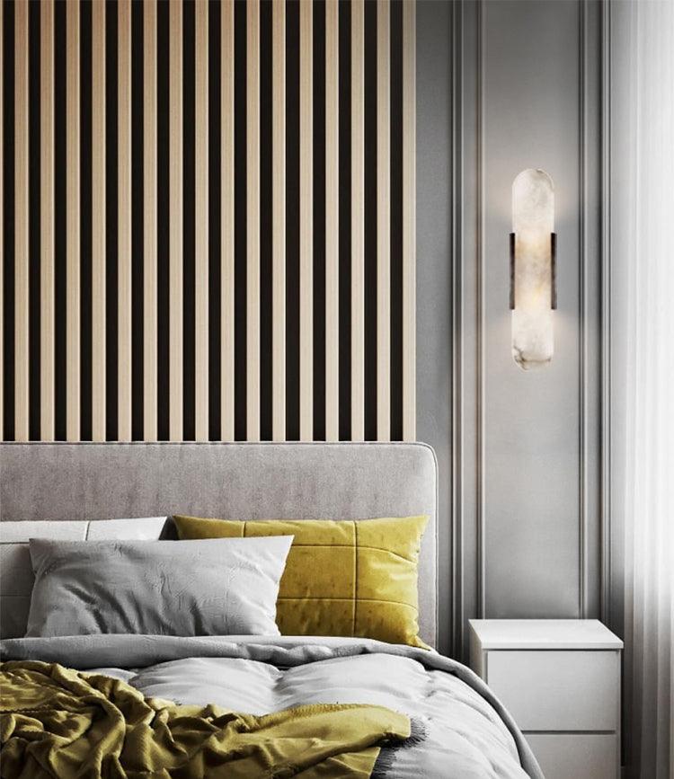 Lumia Stone Column Sconce