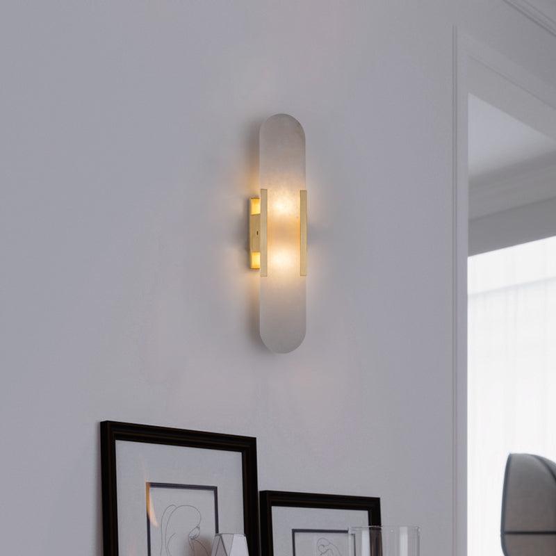 Lumia Stone Column Sconce