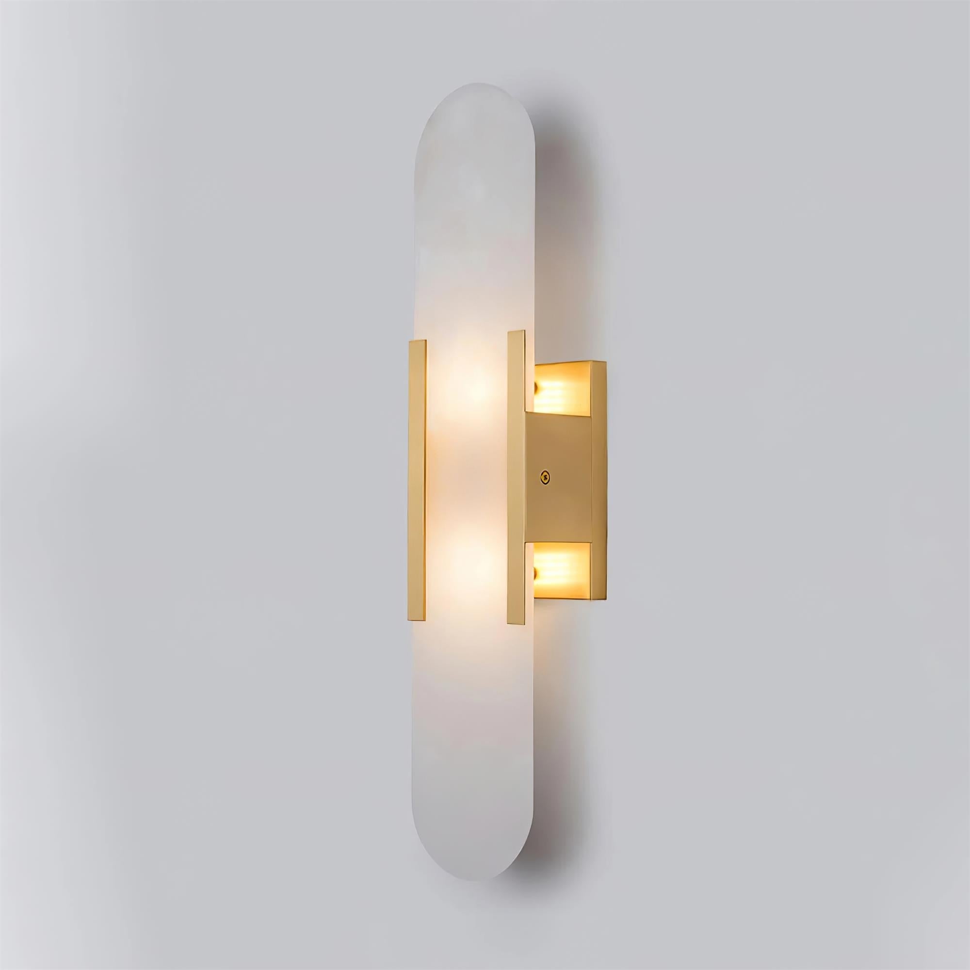Lumia Stone Column Sconce