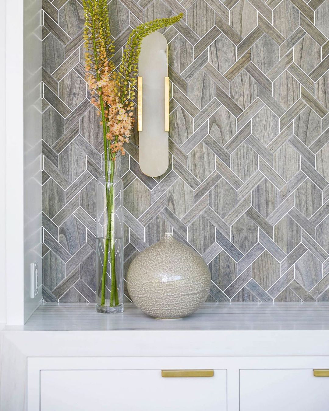 Lumia Stone Column Sconce