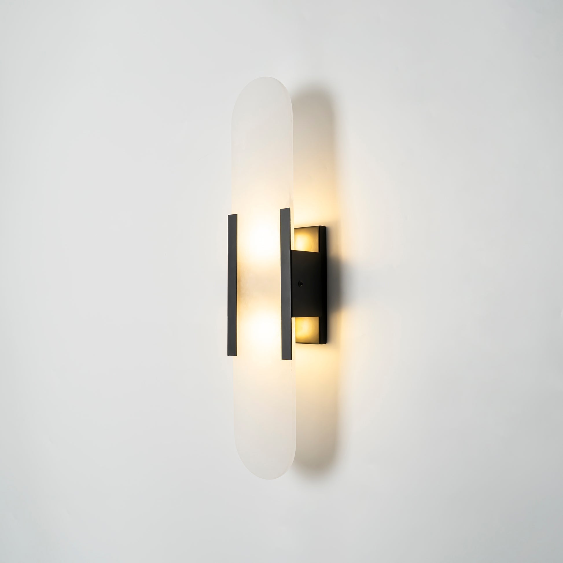 Lumia Stone Column Sconce