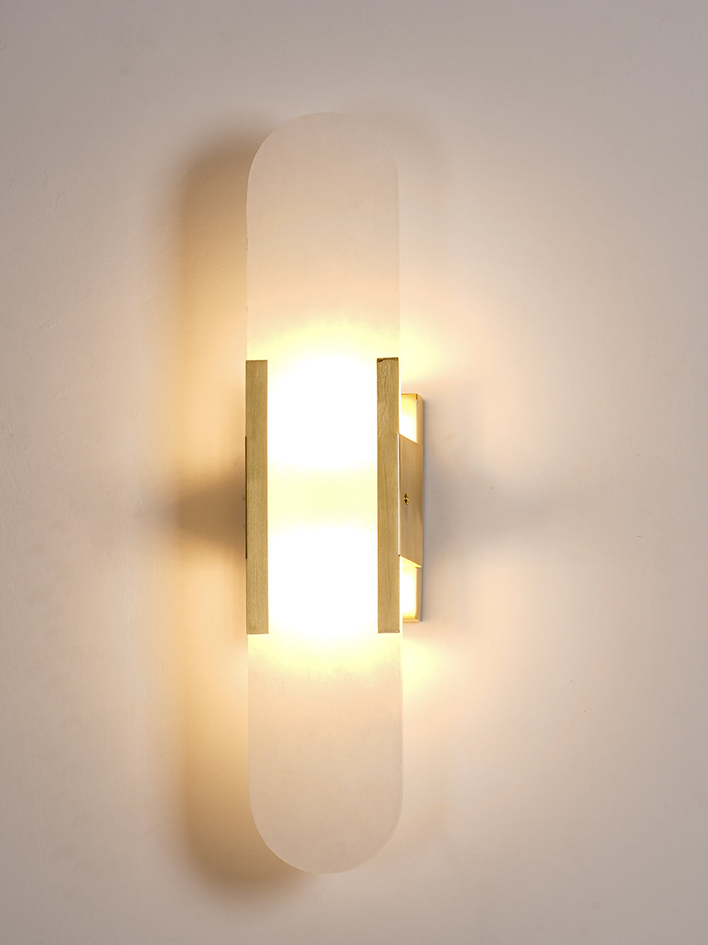 Lumia Stone Column Sconce