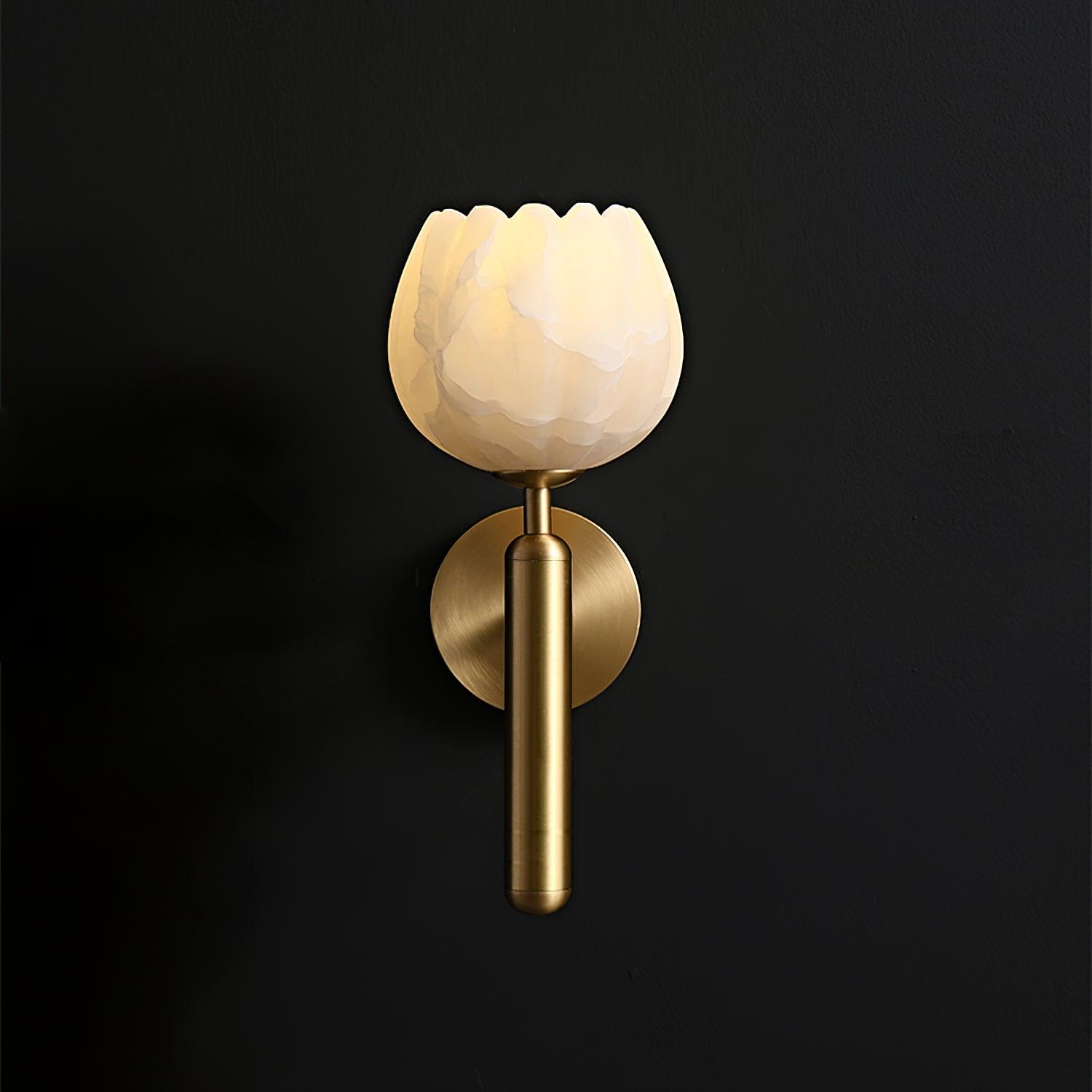Fiore Alabaster Sconce