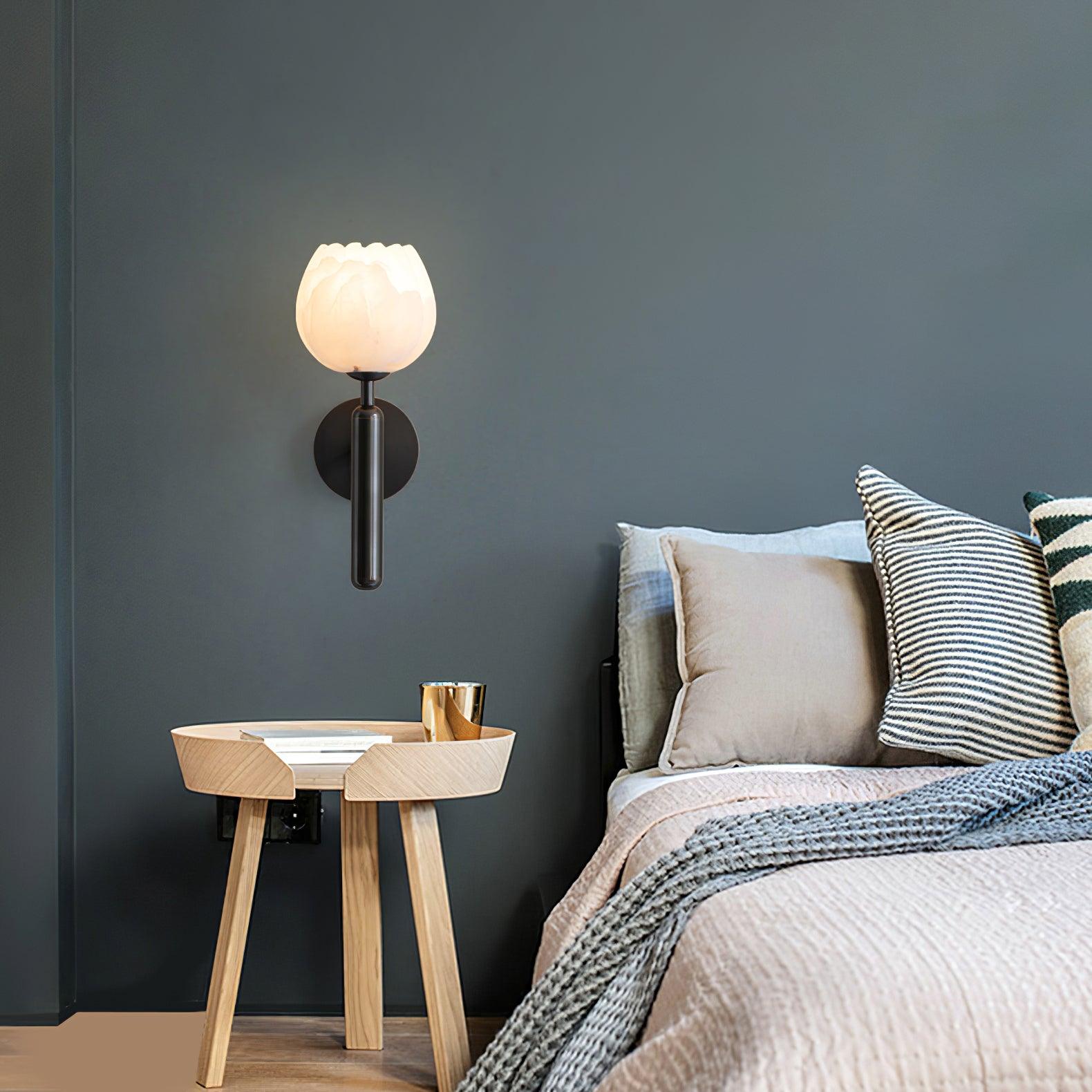 Fiore Alabaster Sconce