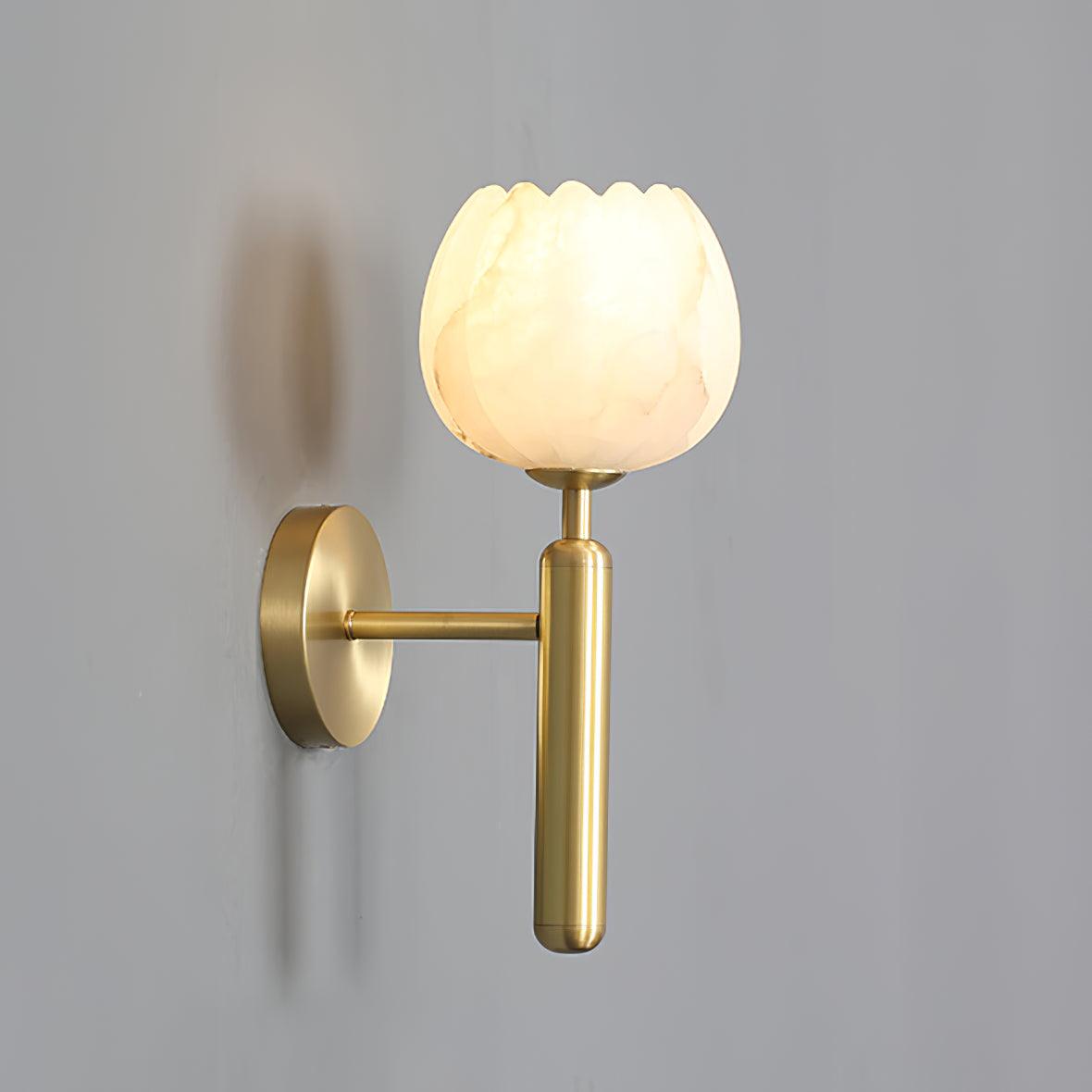 Fiore Alabaster Sconce