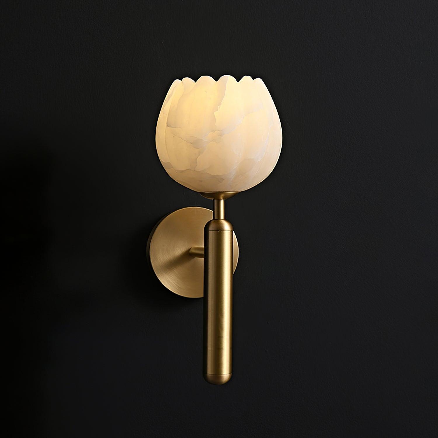 Fiore Alabaster Sconce