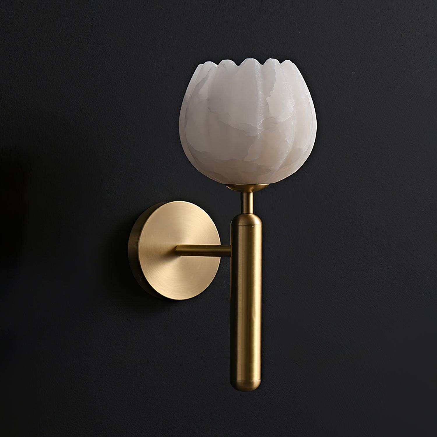 Fiore Alabaster Sconce