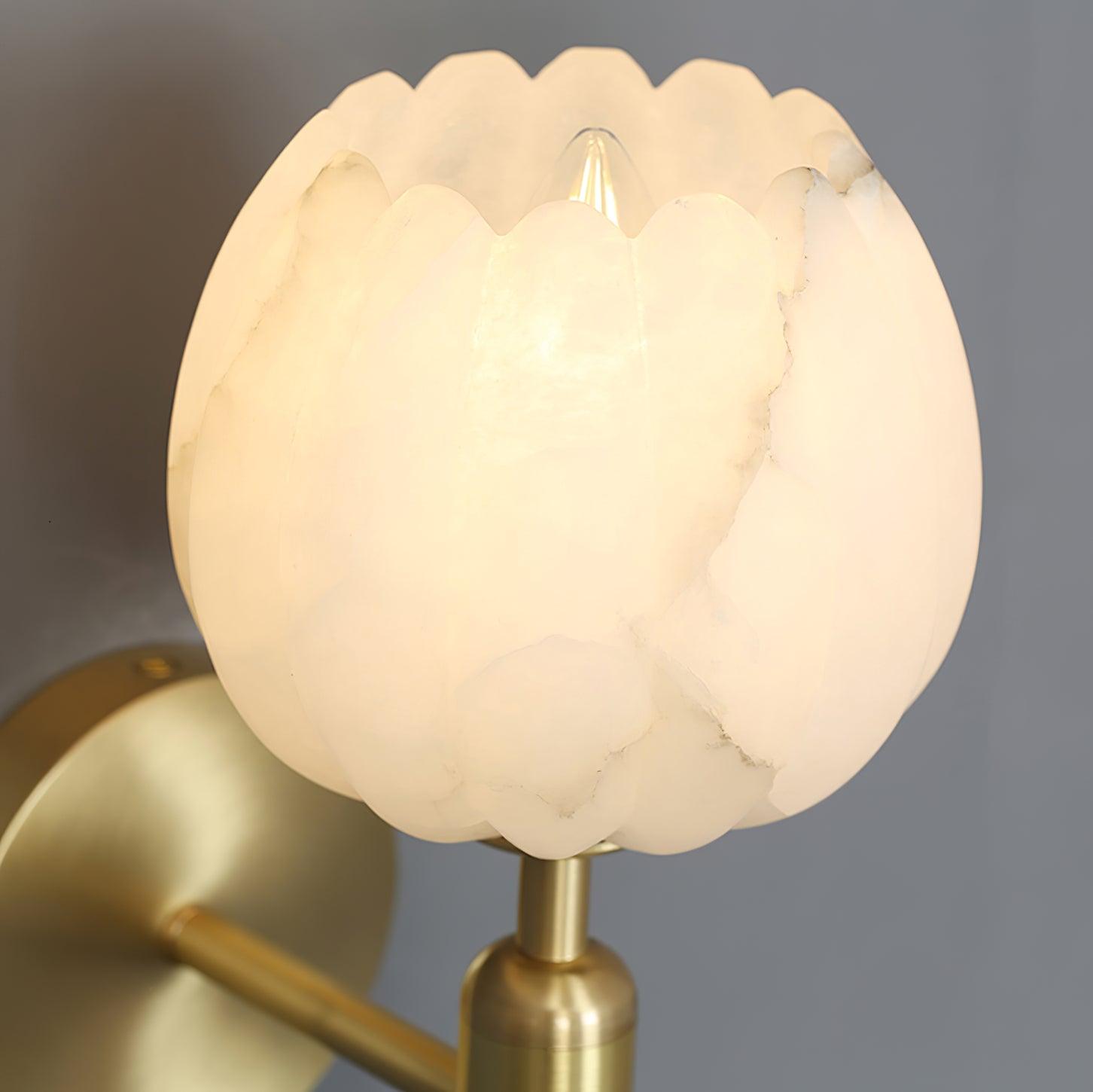 Fiore Alabaster Sconce