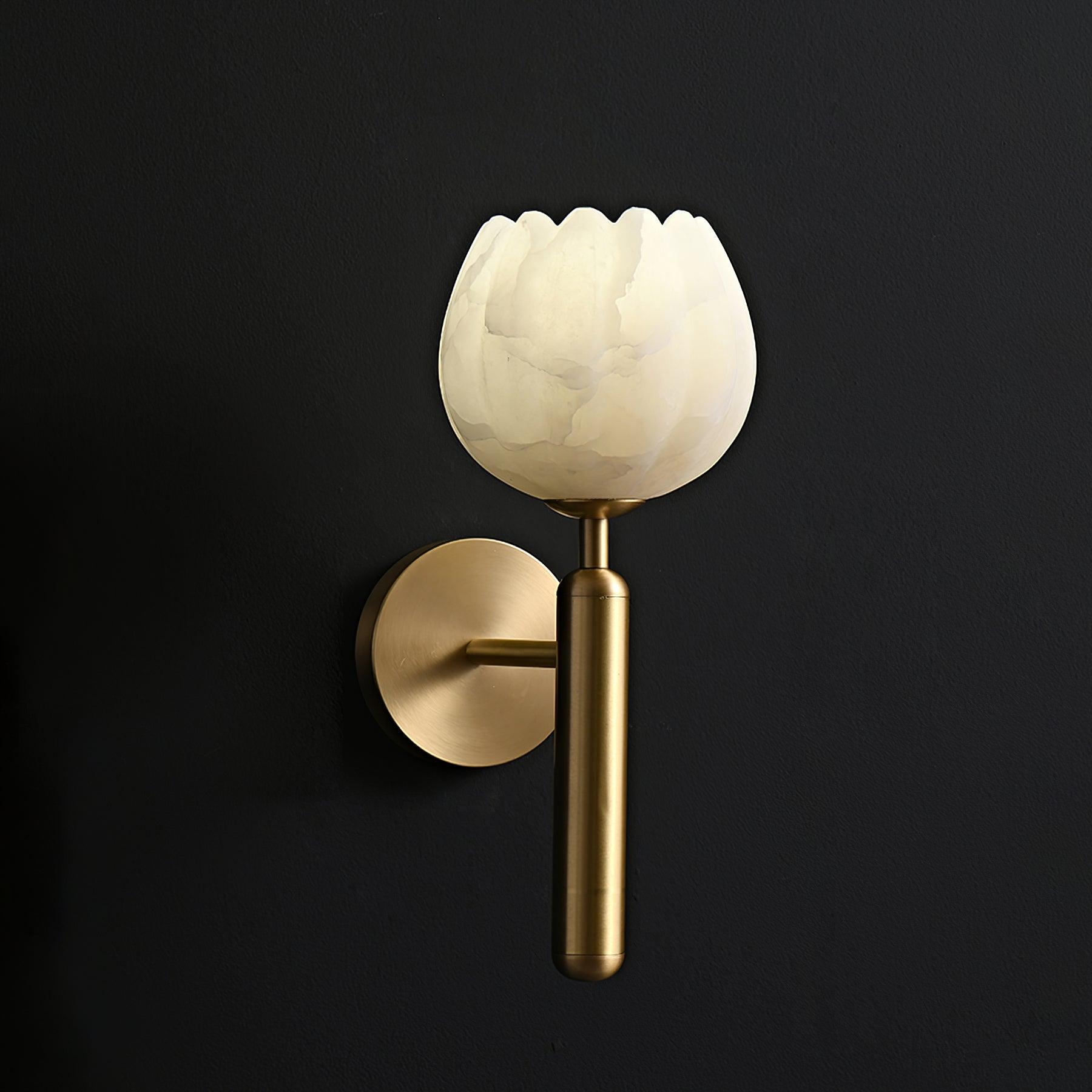 Fiore Alabaster Sconce