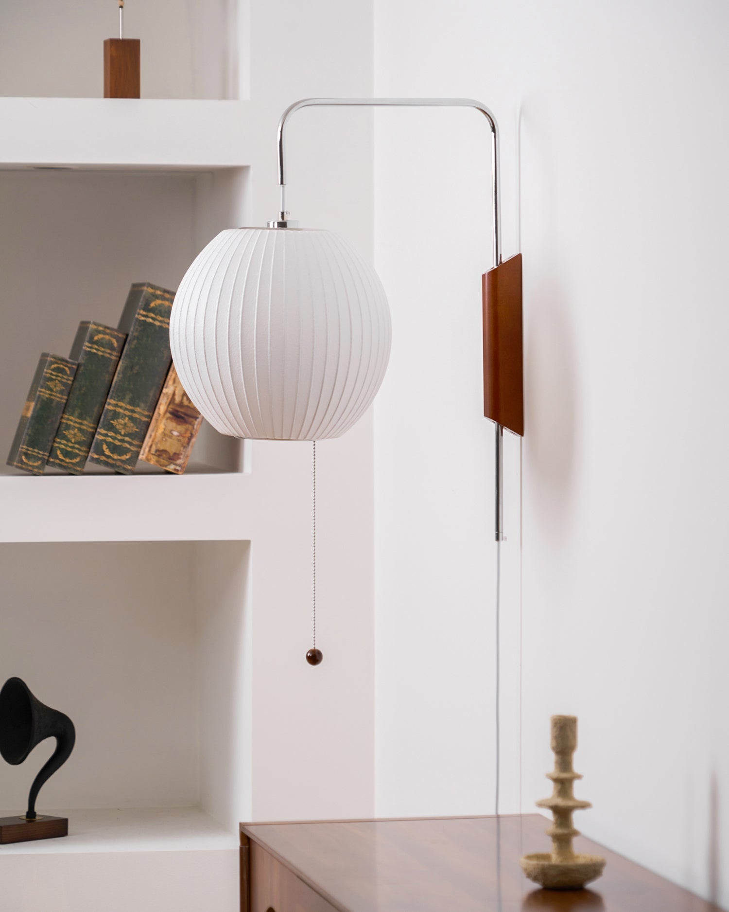 Orbit Plug-In Swing Sconce