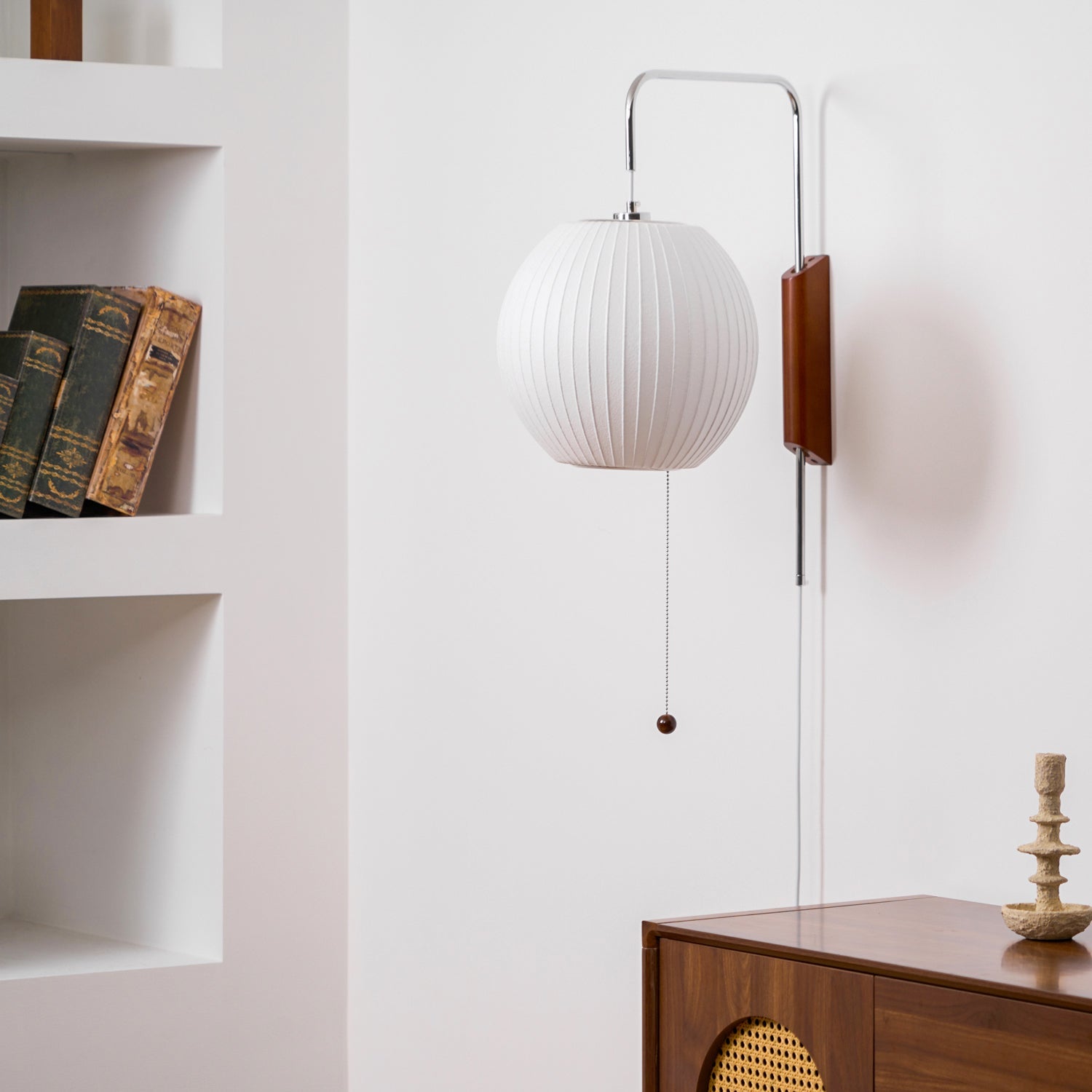 Orbit Plug-In Swing Sconce