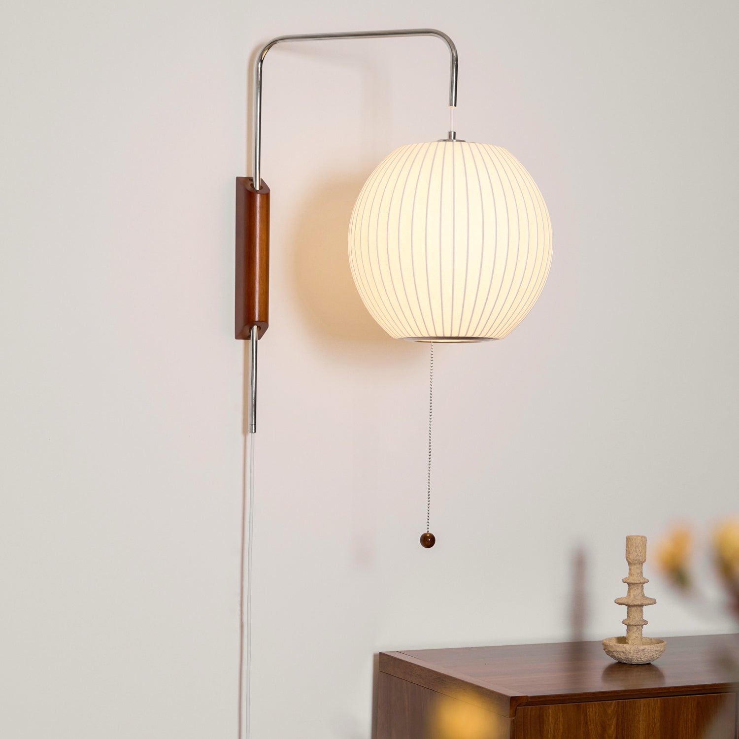 Orbit Plug-In Swing Sconce
