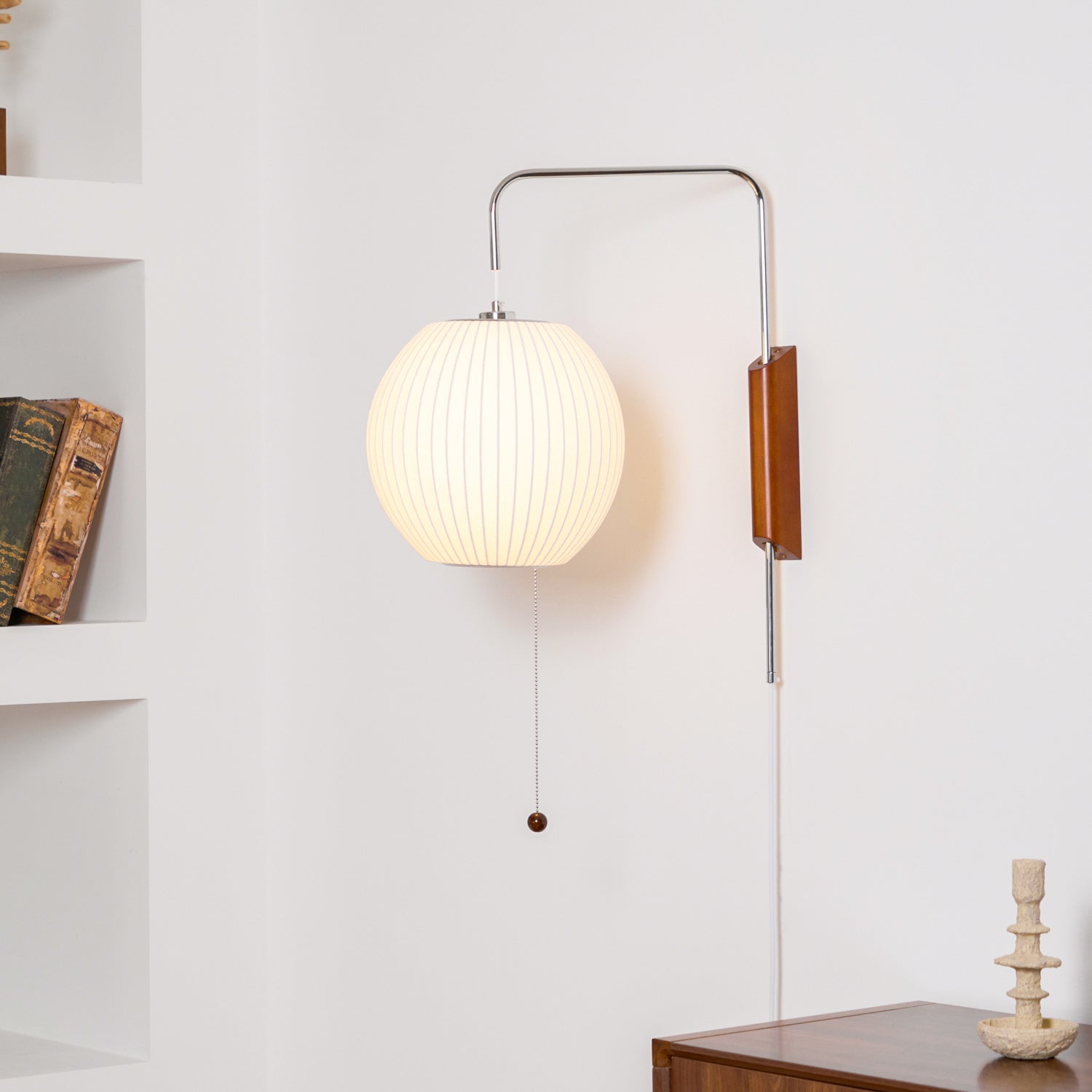 Orbit Plug-In Swing Sconce