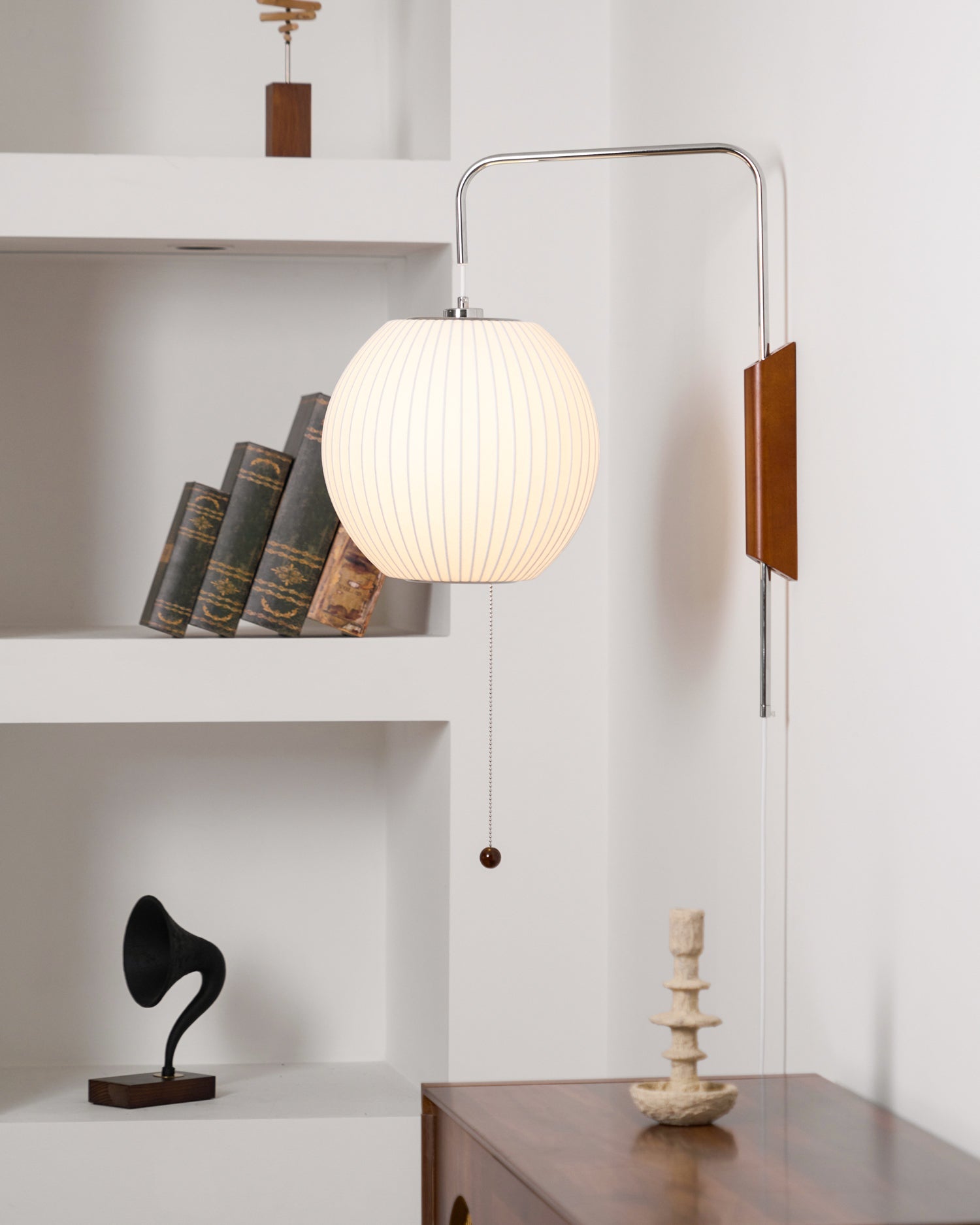 Orbit Plug-In Swing Sconce