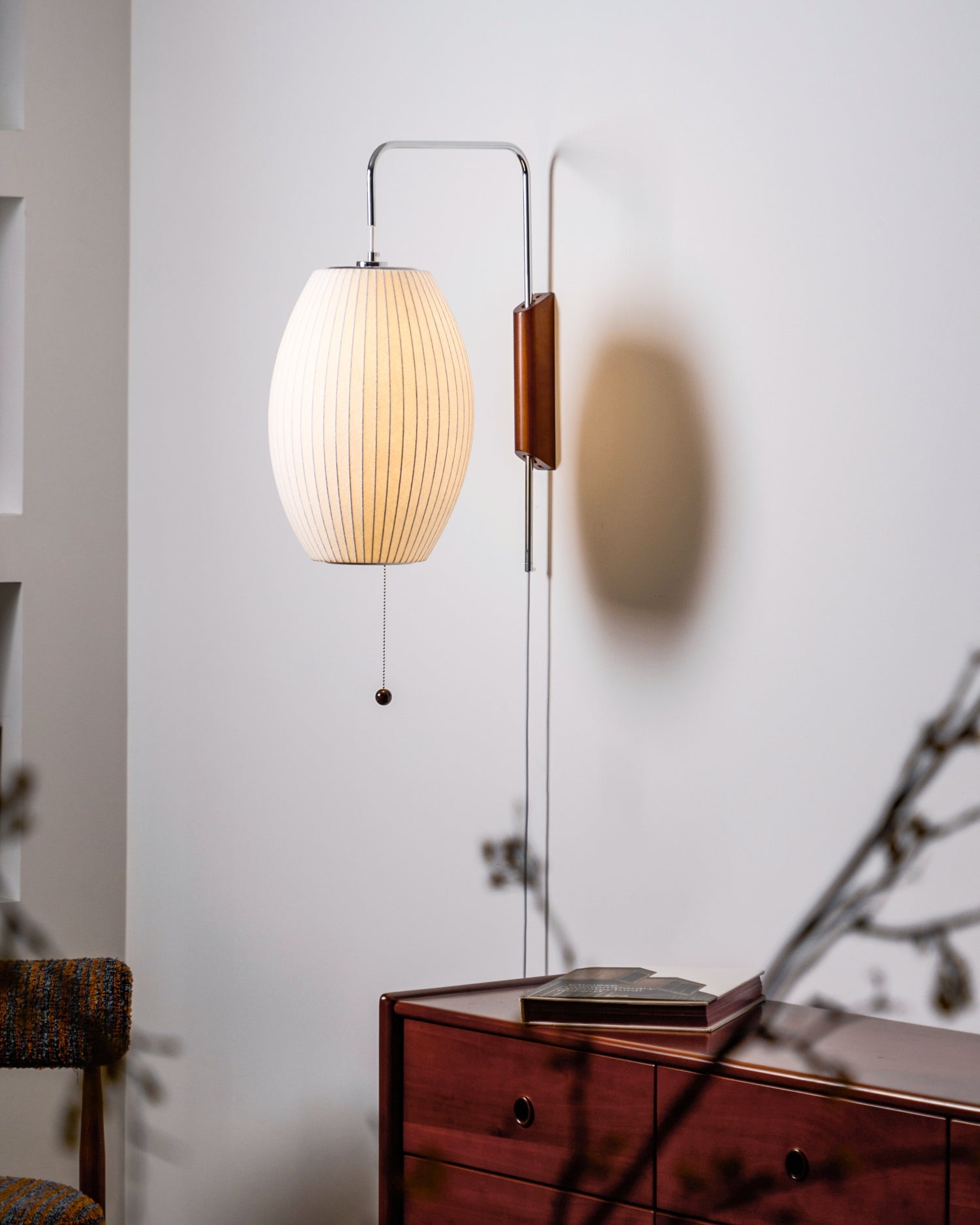 Orbit Plug-In Swing Sconce