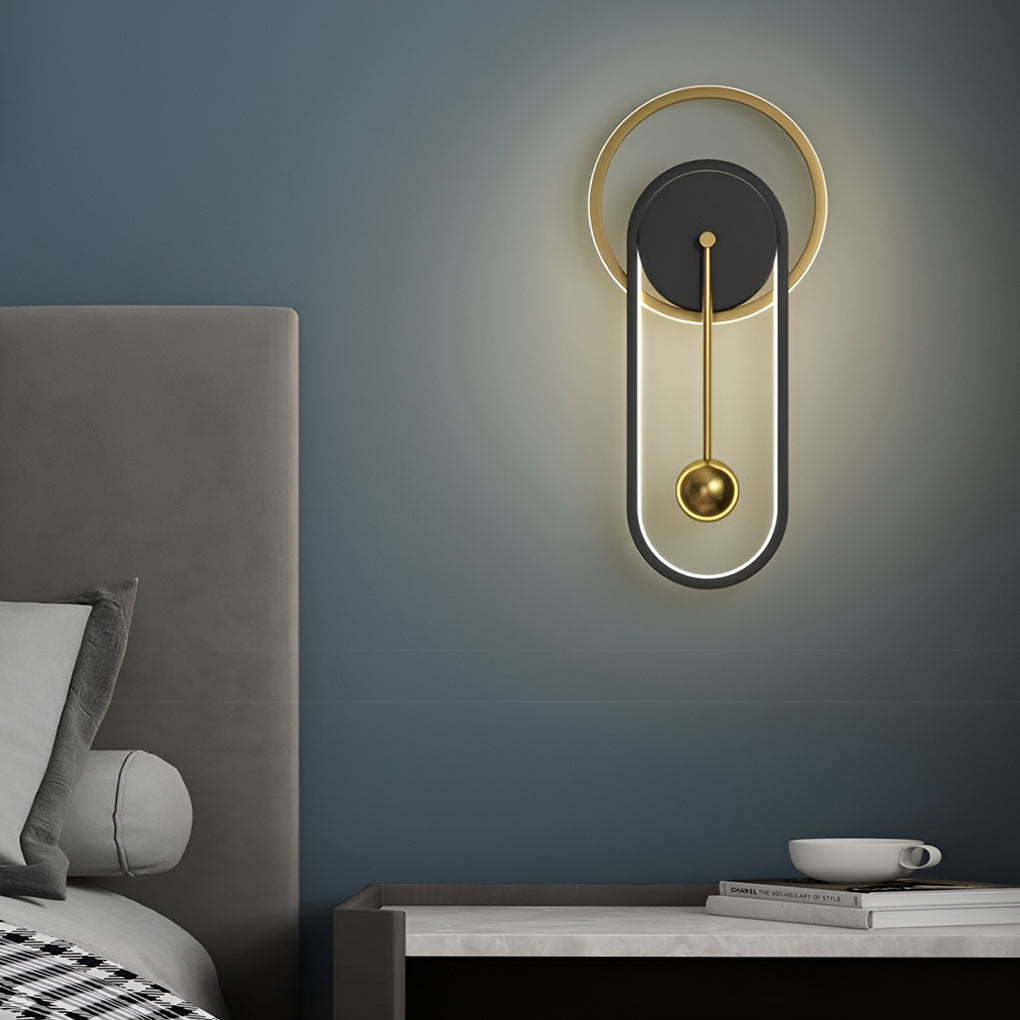 Circular LED Wall Sconce