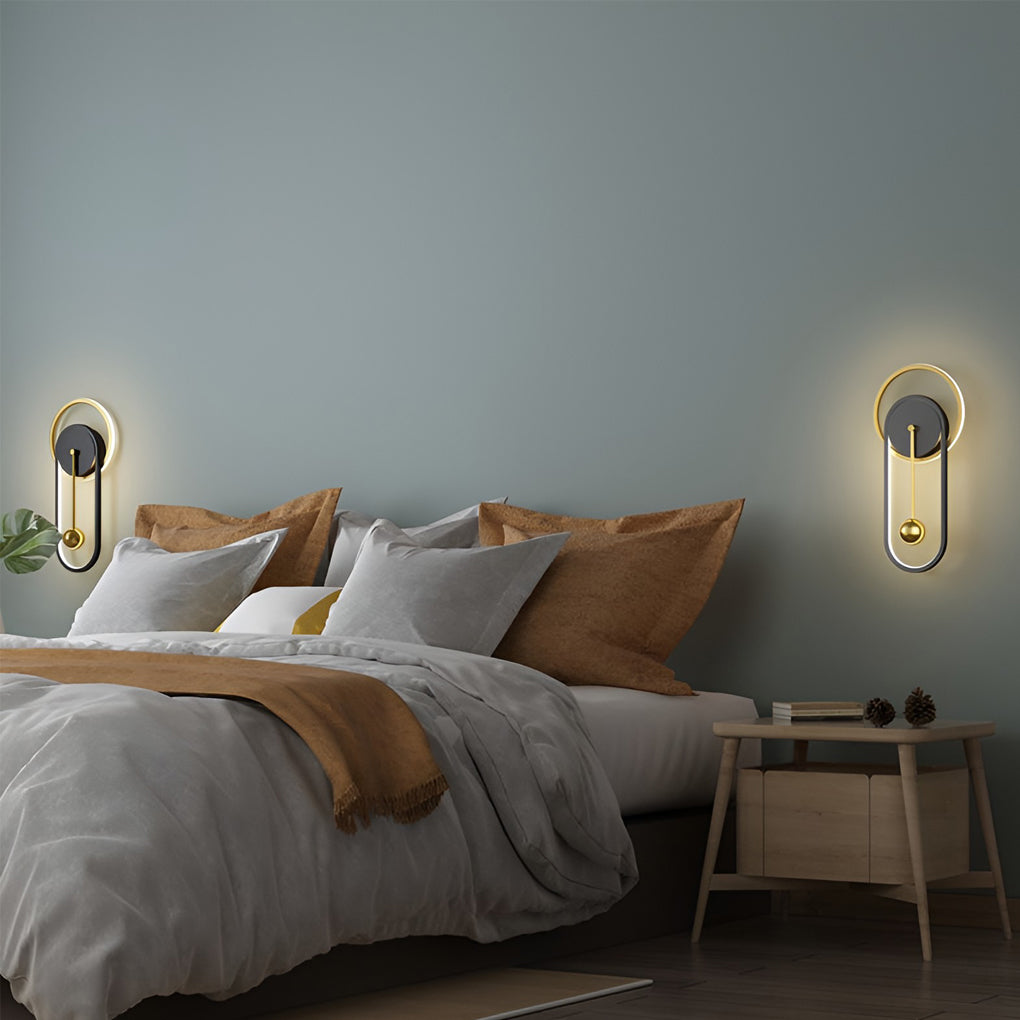 Circular LED Wall Sconce