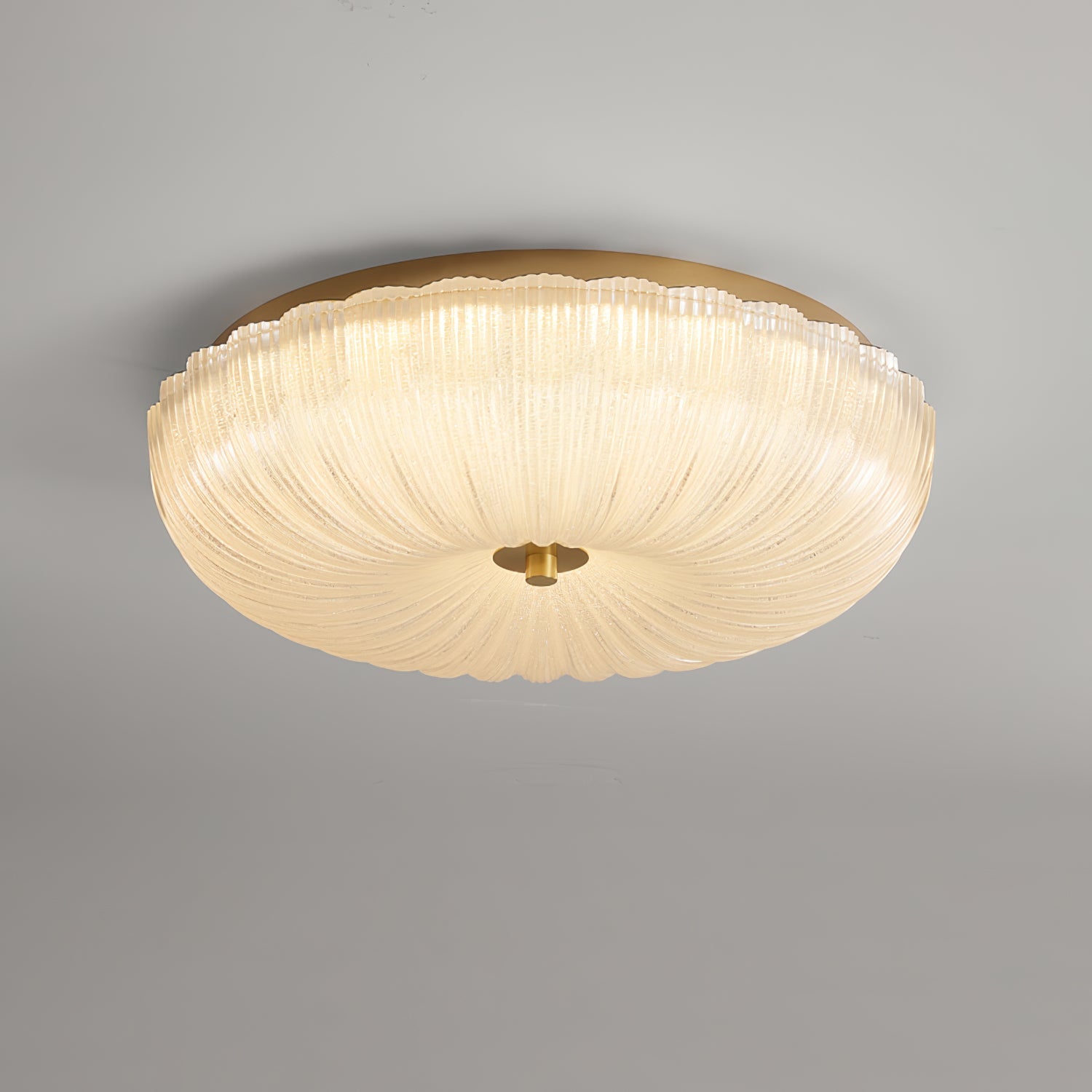 Solstice Frosted Glass Flush Mount