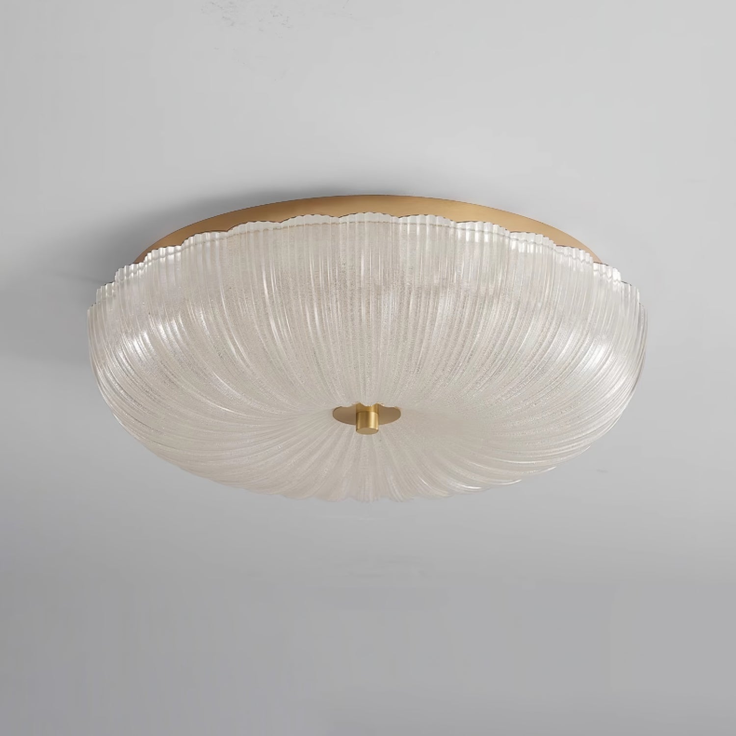 Solstice Frosted Glass Flush Mount