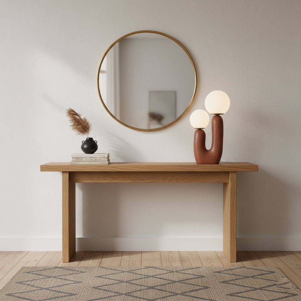 Bolla Opal Glass & Resin Table Lamp