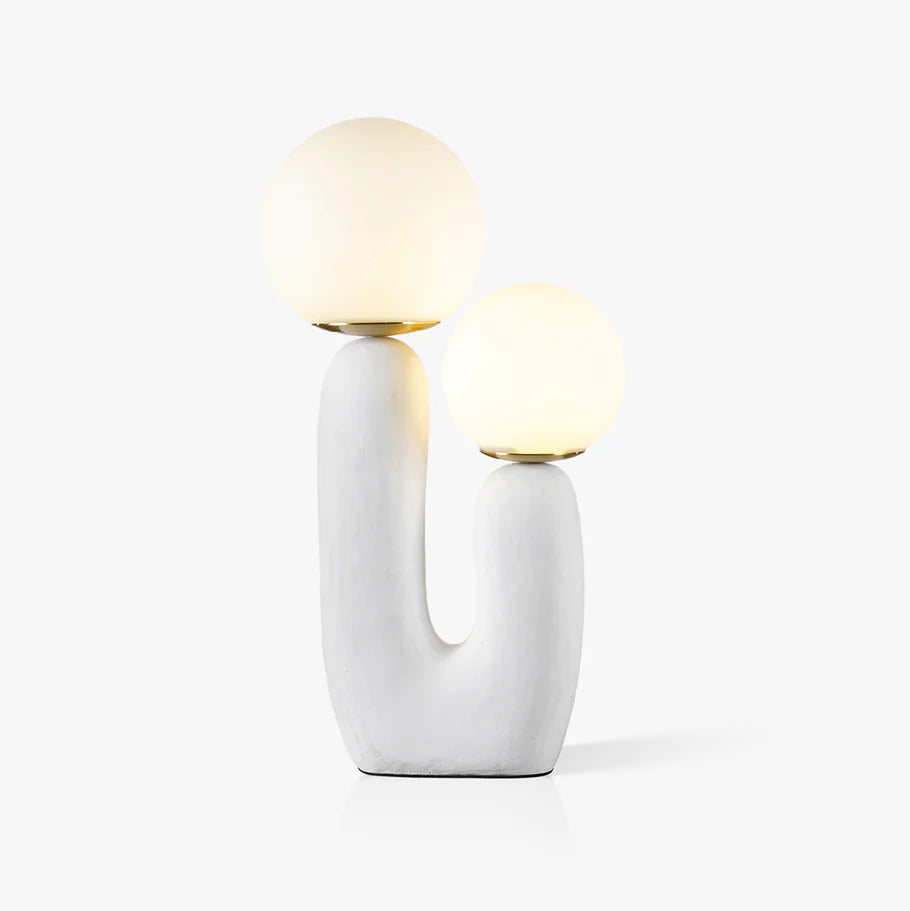 Bolla Opal Glass & Resin Table Lamp