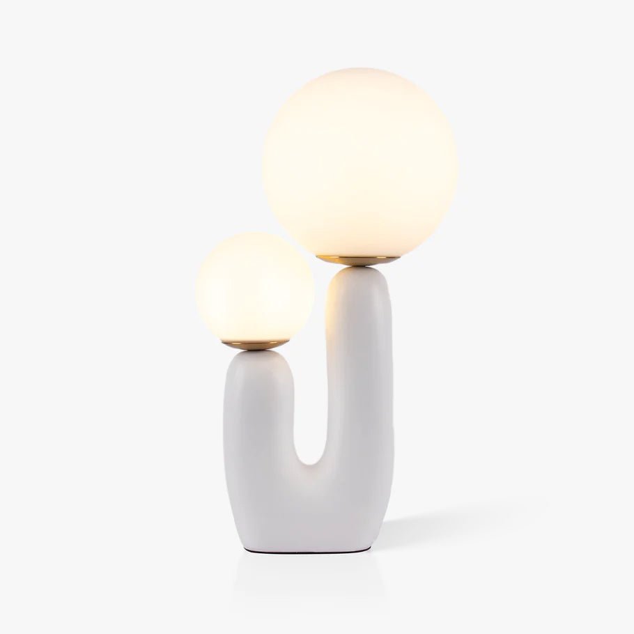 Bolla Opal Glass & Resin Table Lamp