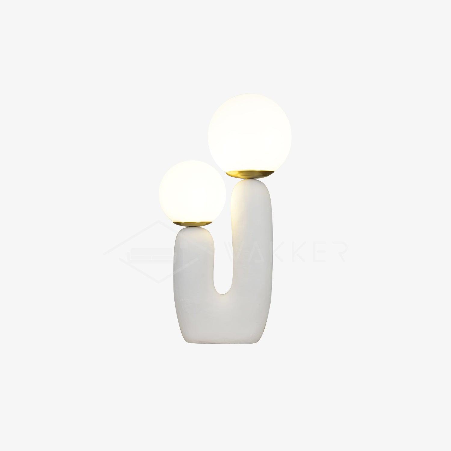 Bolla Opal Glass & Resin Table Lamp