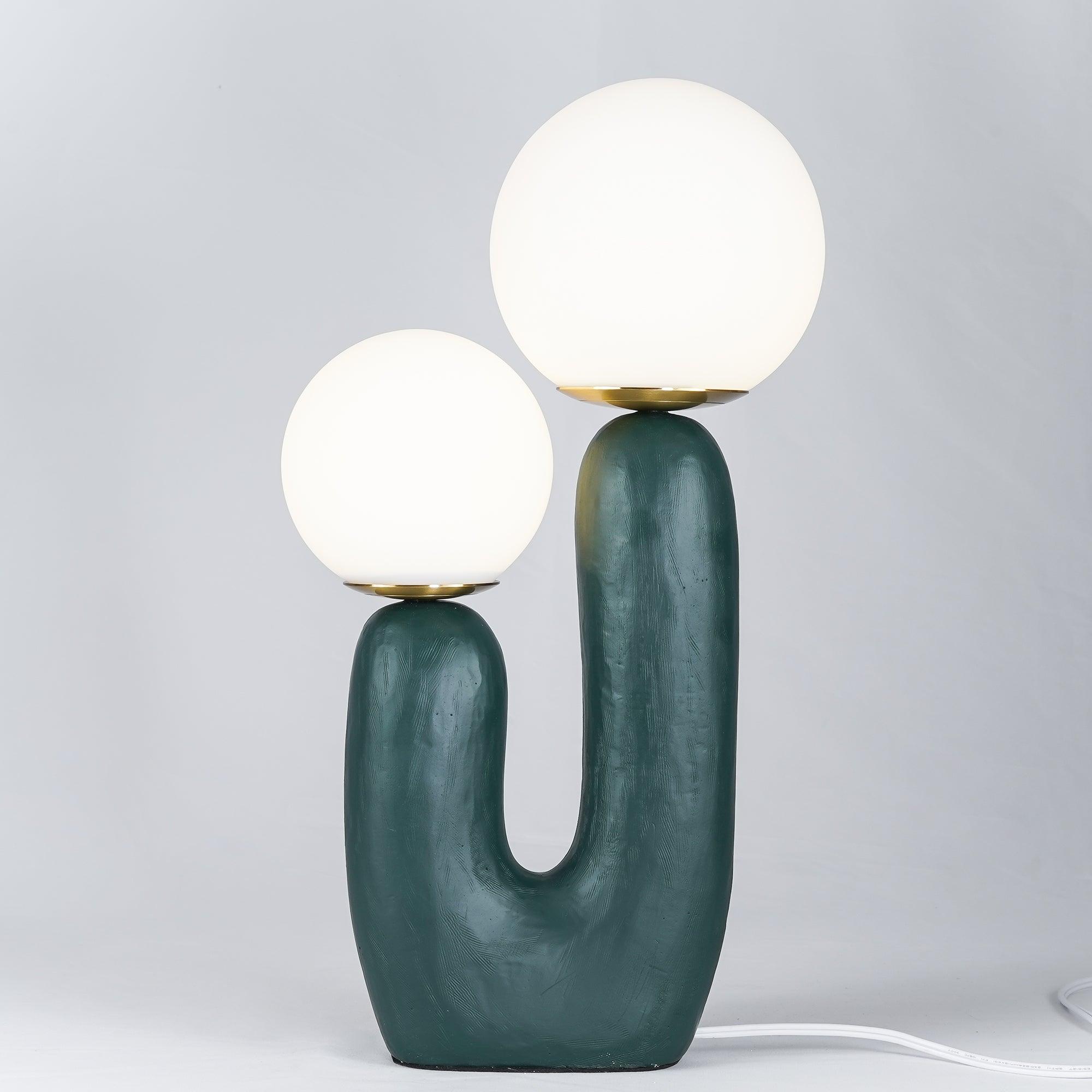 Bolla Opal Glass & Resin Table Lamp