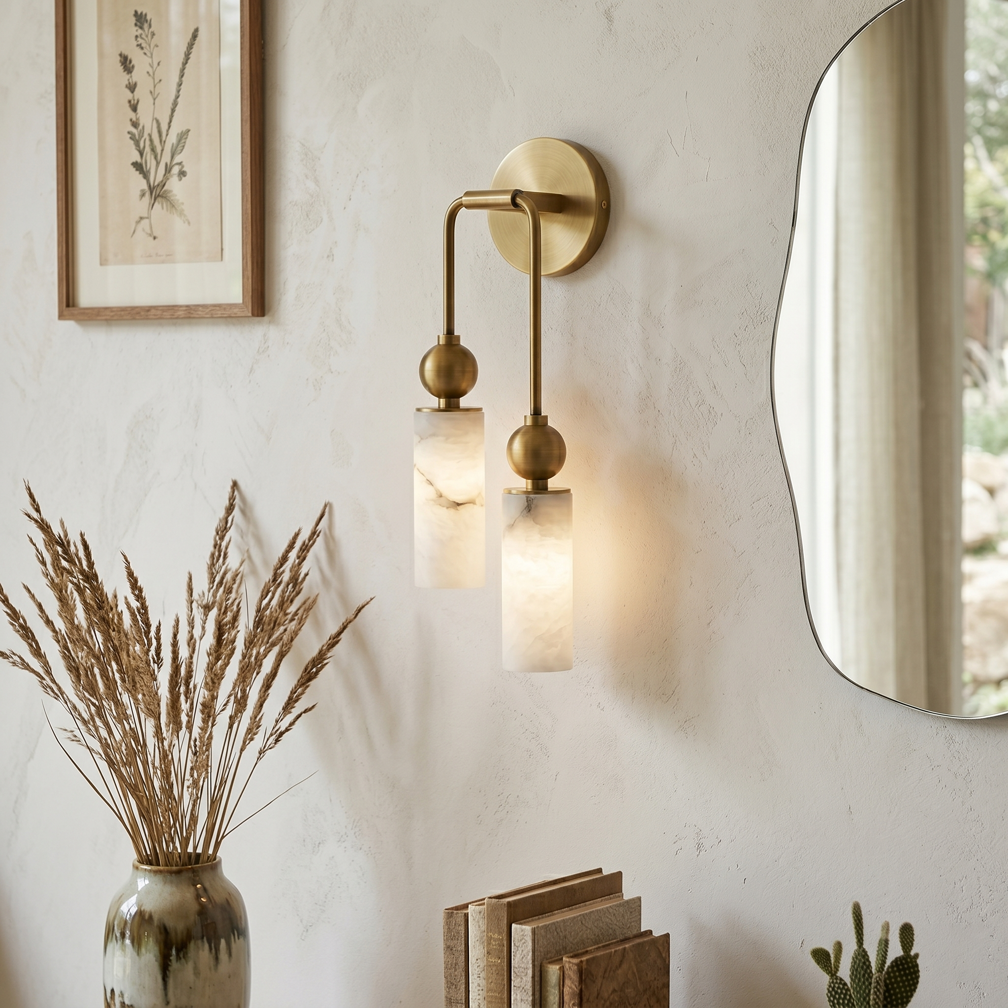 Corda Stone Sconce