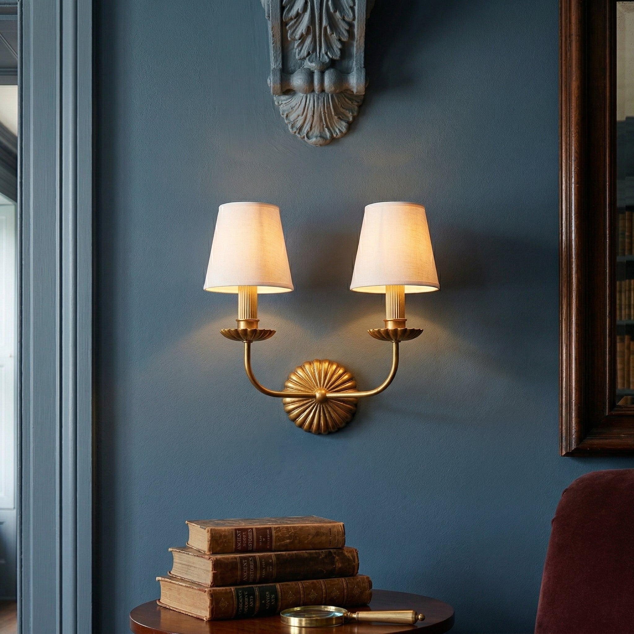 Odessa Gold Candle Sconce