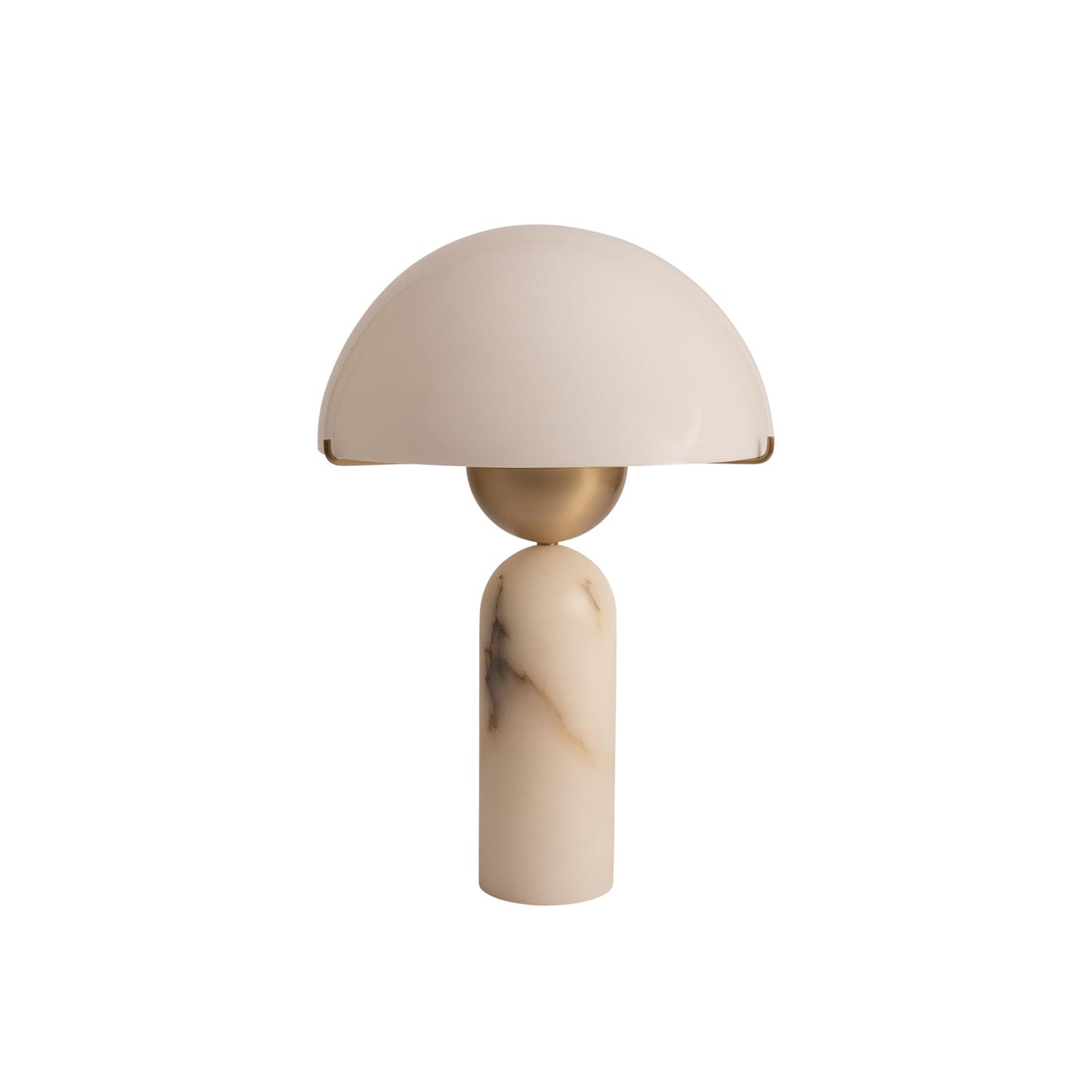 Orbis Hand-Cut Stone Table Lamp