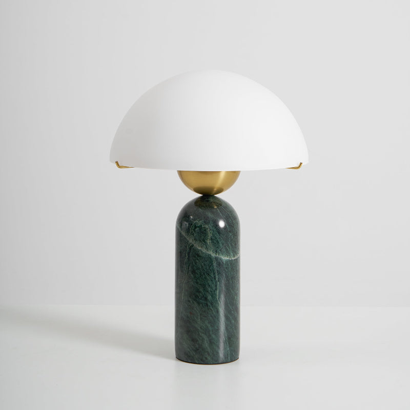 Orbis Hand-Cut Stone Table Lamp